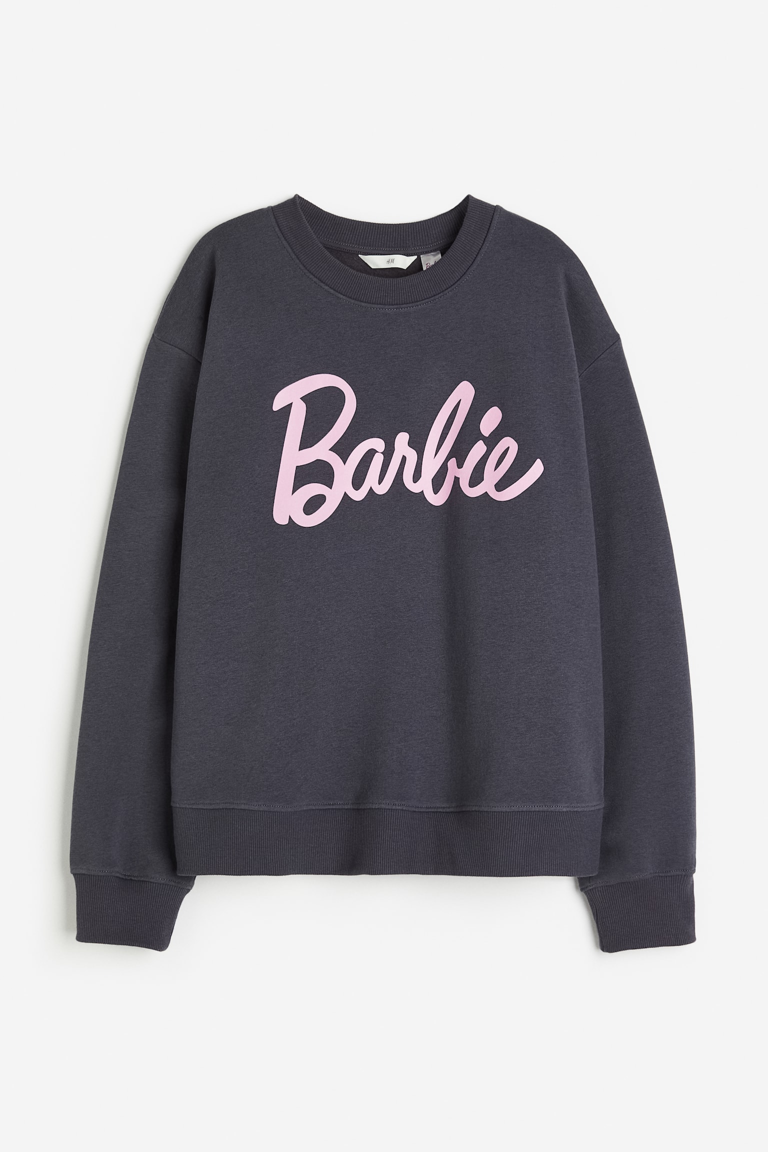 Motif-detail sweatshirt - Dark grey/Barbie/Navy blue/Mickey Mouse/Light grey marl/Mickey Mouse/Navy blue/UCLA Bruins/Navy blue/Berkely - 1