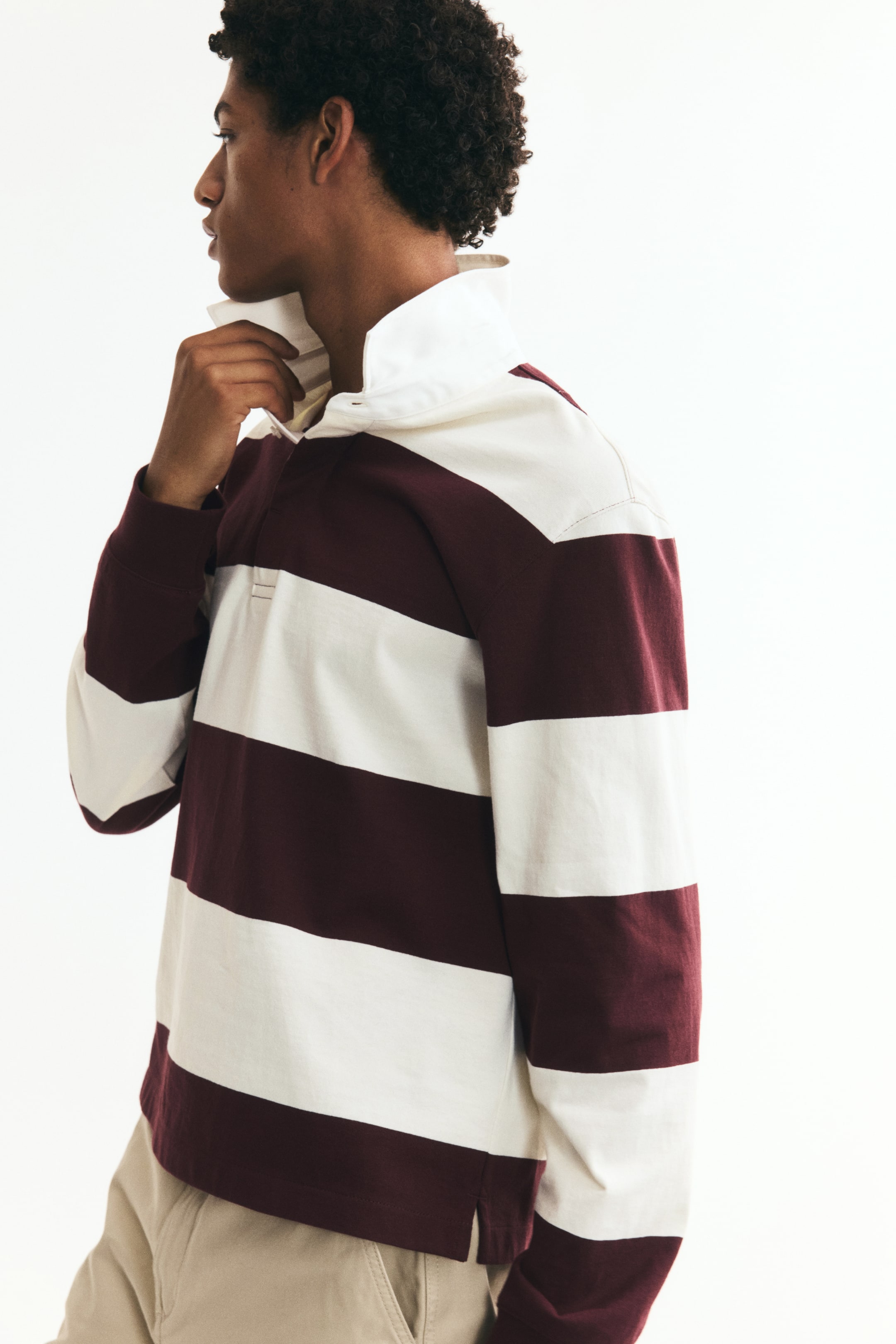 Regular-Fit Cotton Rugby Shirt