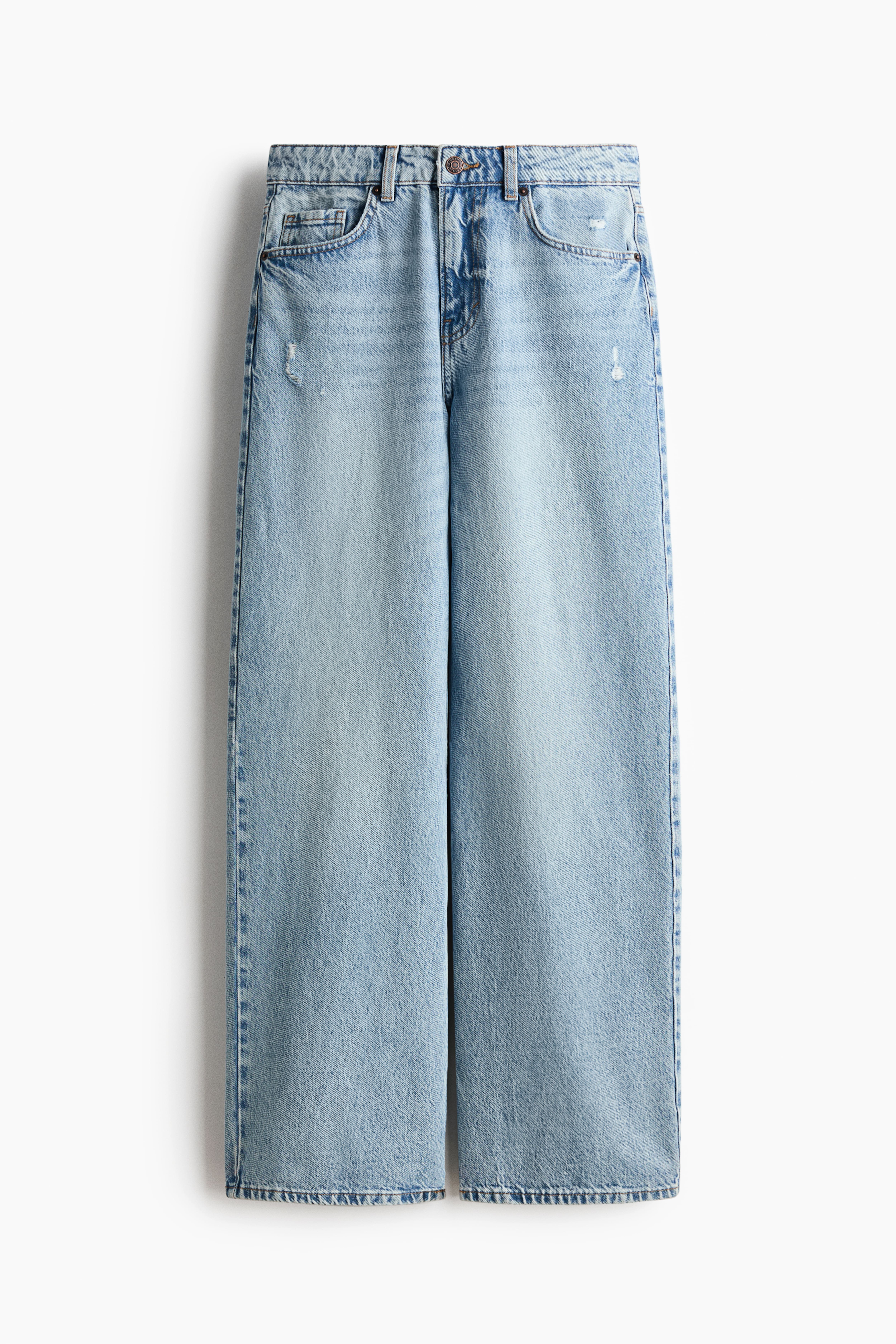 Jean large taille classique