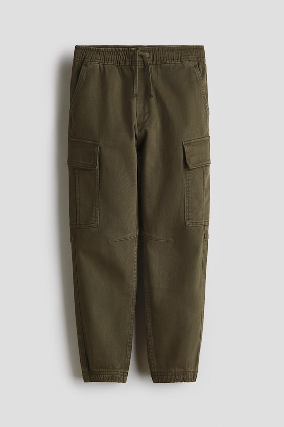 Детские брюки H&M Cotton Cargo Joggers