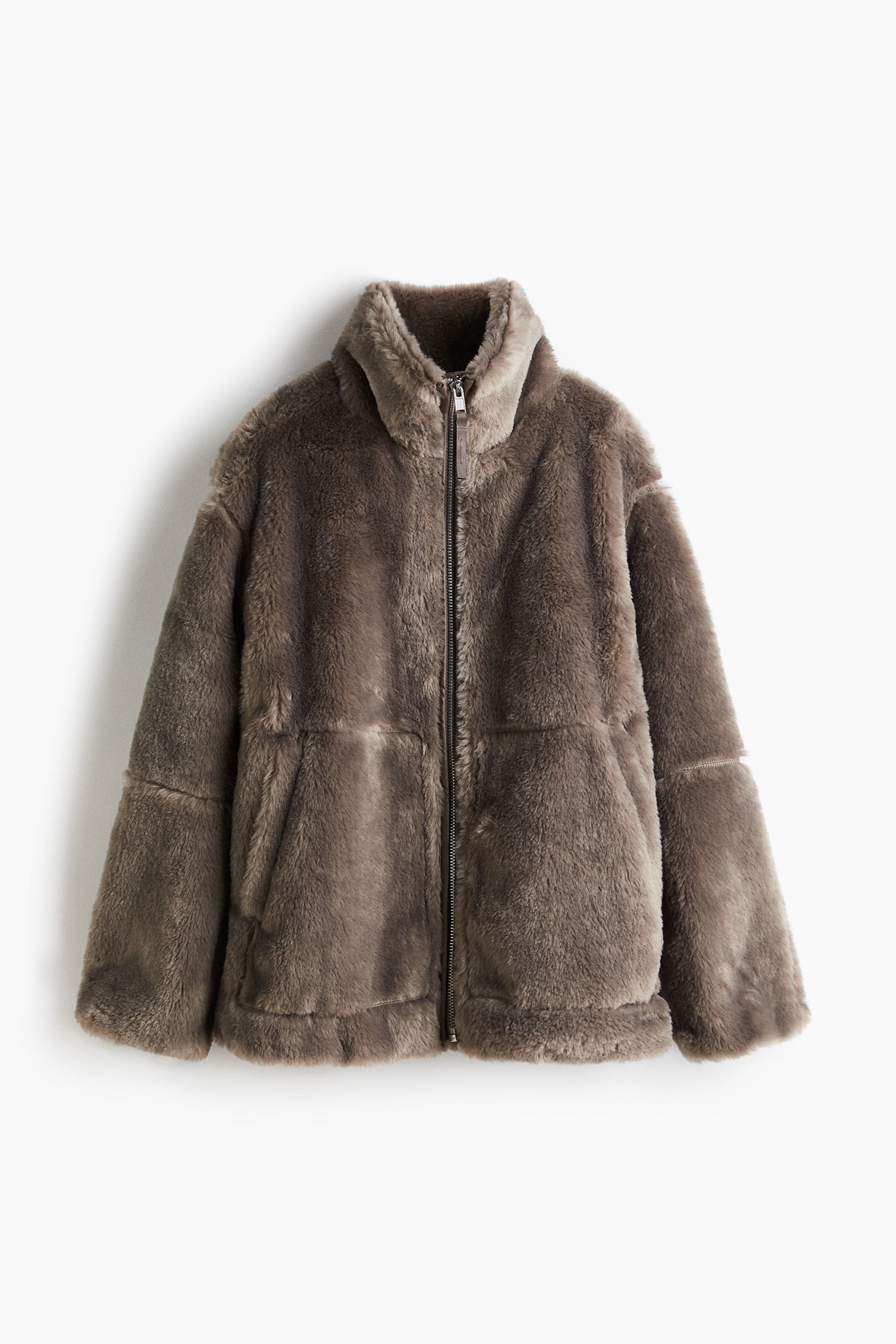 Visualizza immagine più grande: Giacca oversize - Beige scuro | H&M IT 5