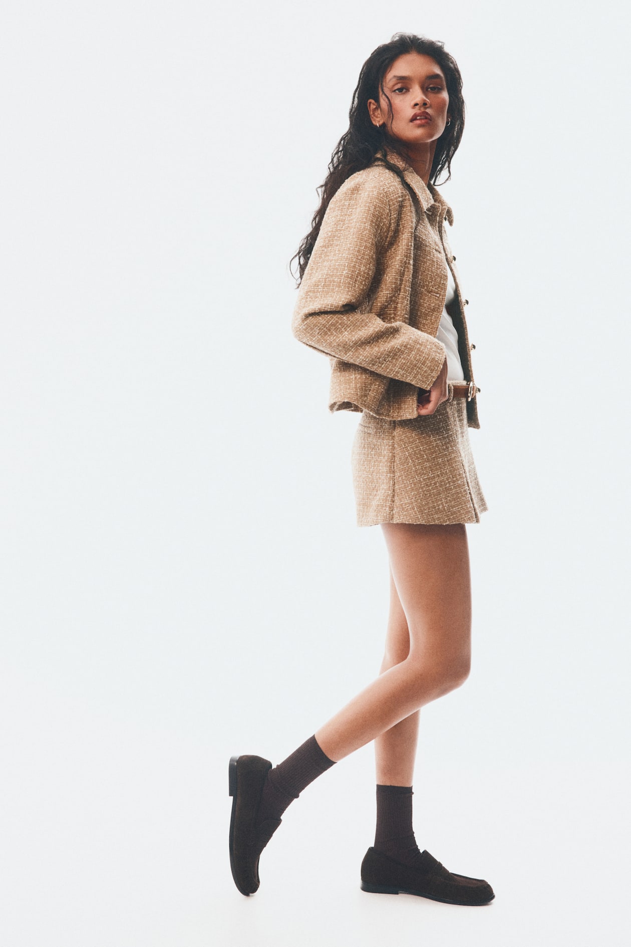 Pleated Mini Skort - image 3