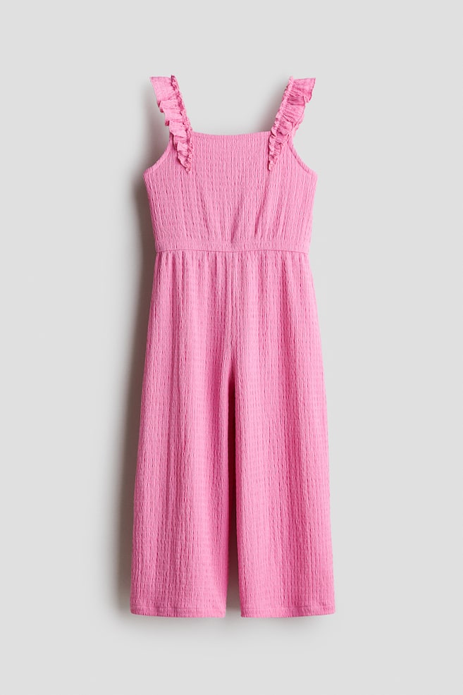 Ruffle-Trimmed Jumpsuit - Pink - 1