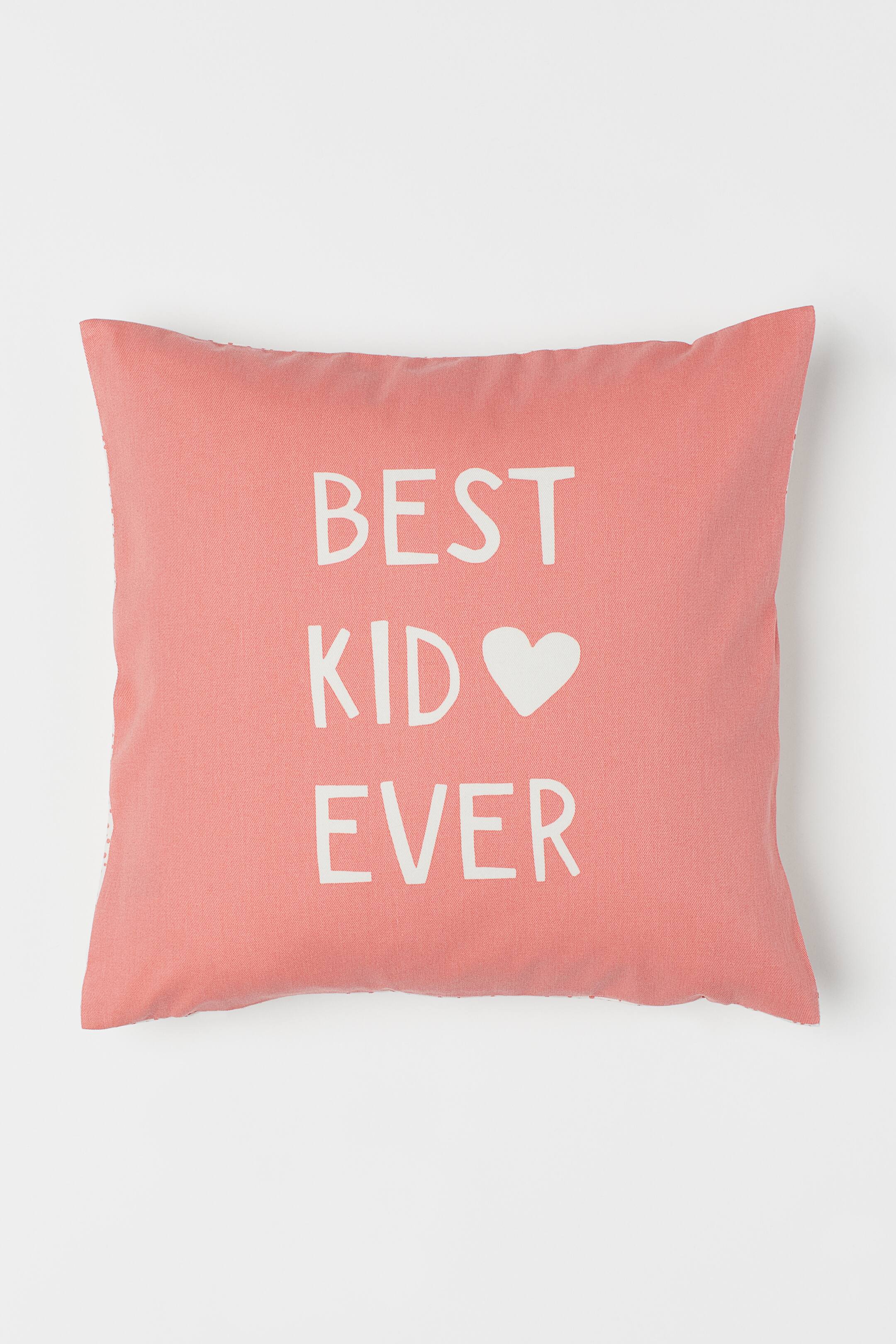 View larger image: Cotton cushion cover - Coral - Home All | H&M IE 1