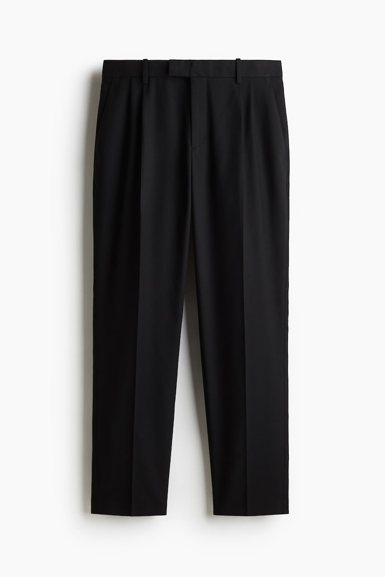 Elegantne pantalone od mešavine lana Regular Fit