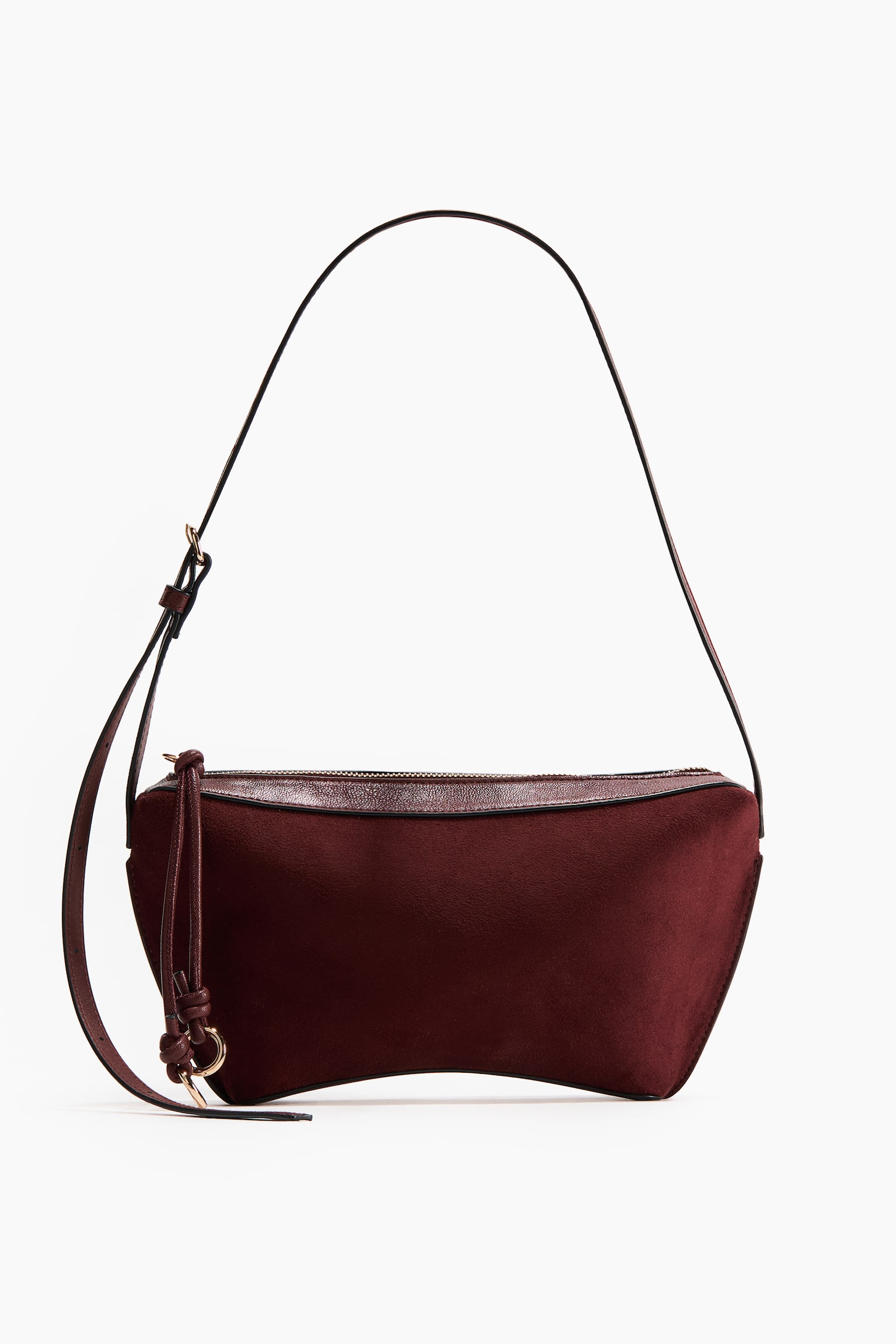 Shoulder bag - Burgundy/Dark mole