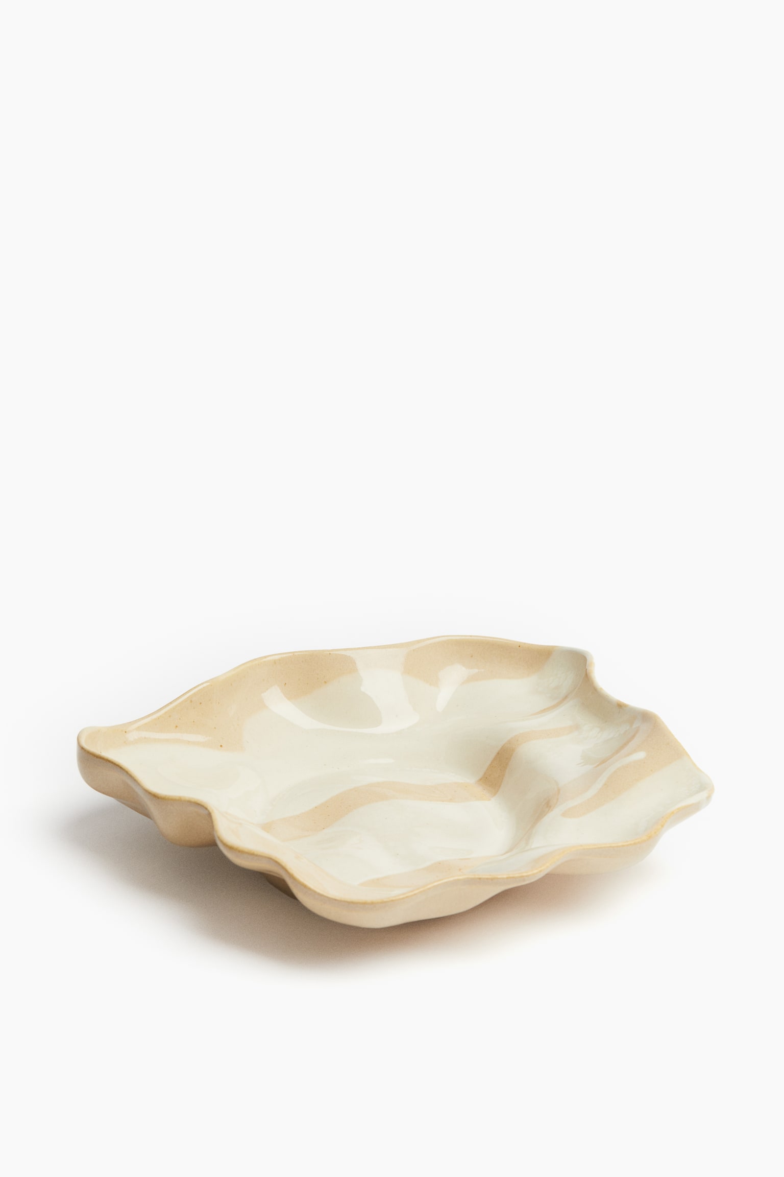 Large terracotta tray - Beige/Two-toned - 1