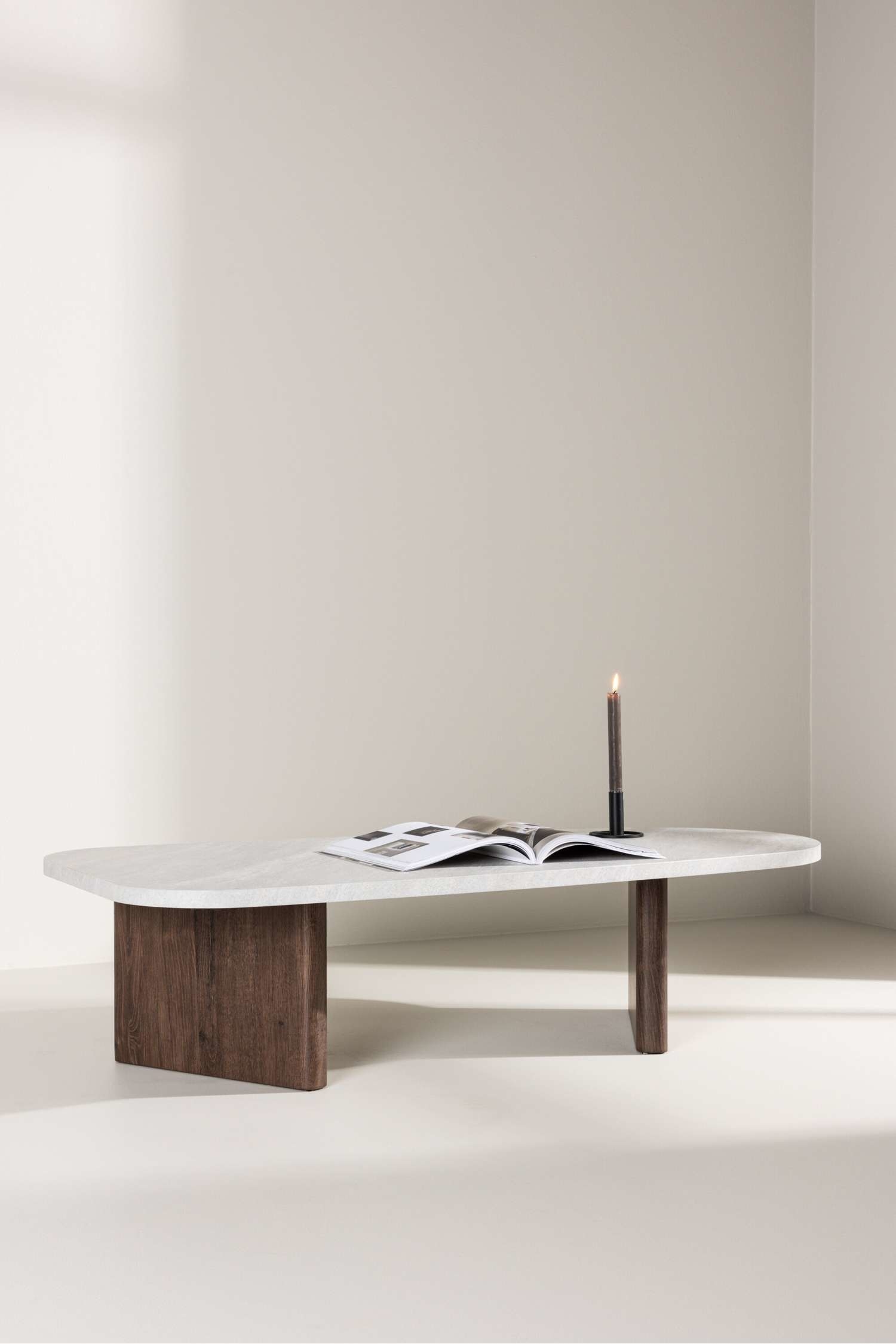 Grönvik Soffbord - Mdf, Grå