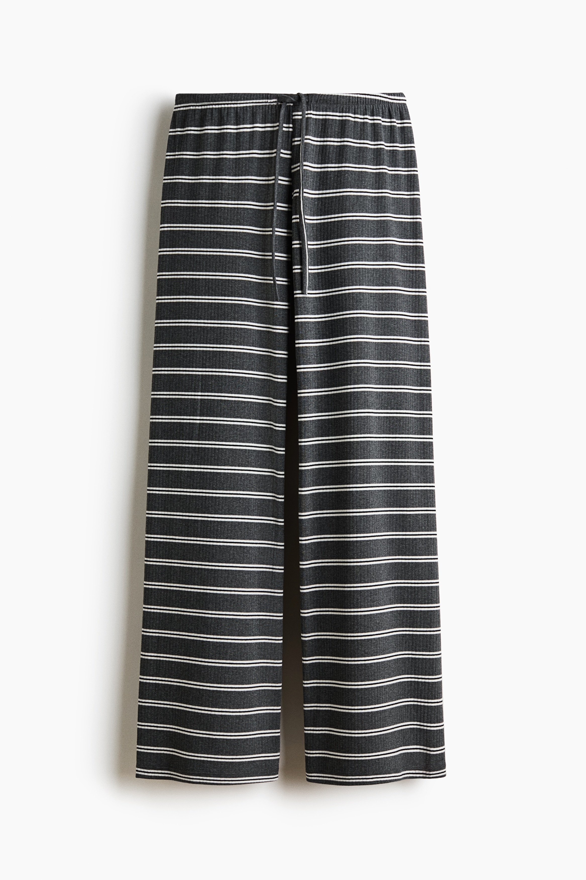 Pantaloni in misto cotone - Grigio scuro/righe/Nero/righe/Bianco/bordeaux righe/Bianco/rosa righe/Marrone scuro/righe/Bianco/rosa chiaro righe