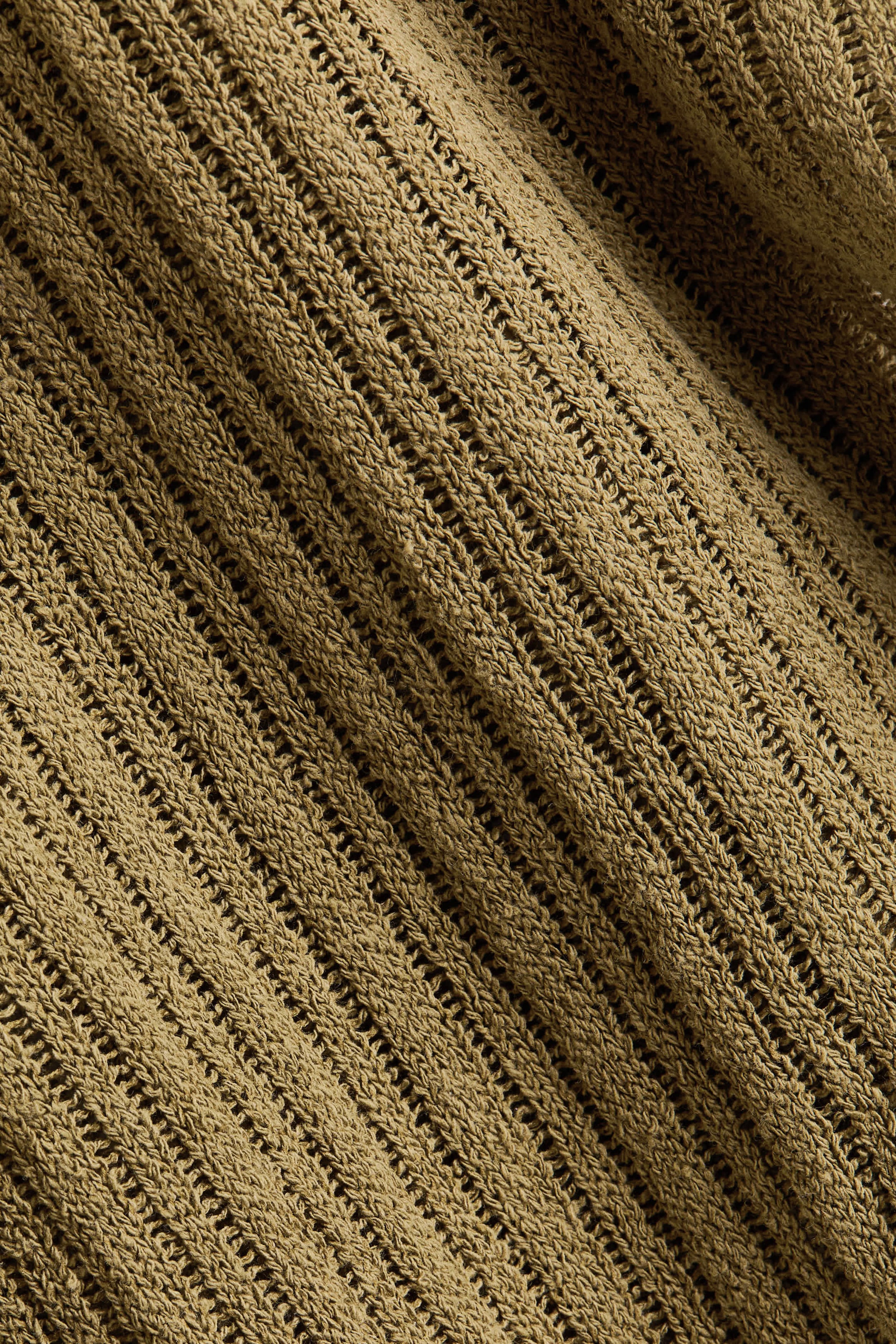 Rib-Knit Cape