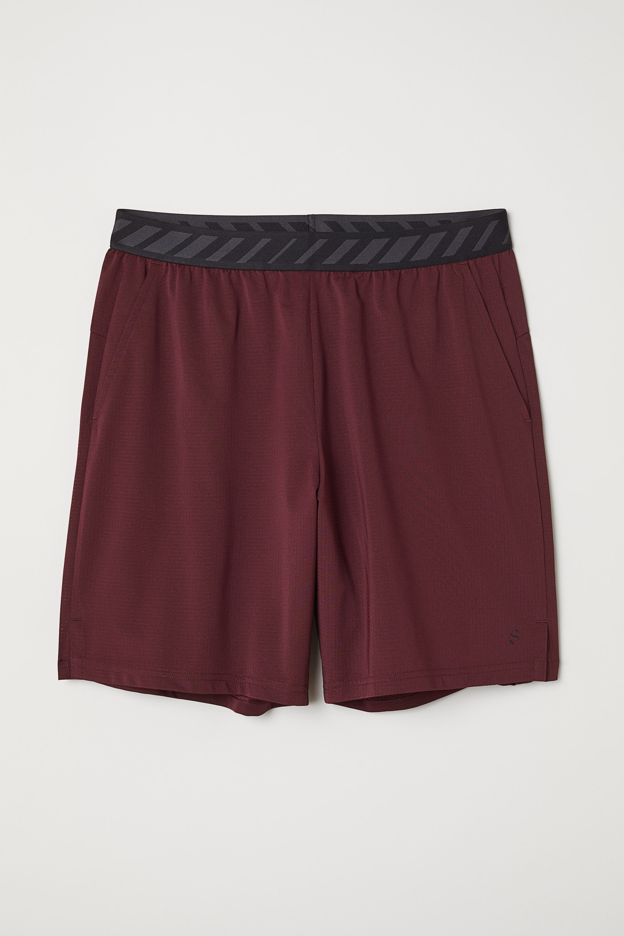 Athletic Shorts Pantaloncini Bordeaux Uomo Shorts Sportivi In Mesh