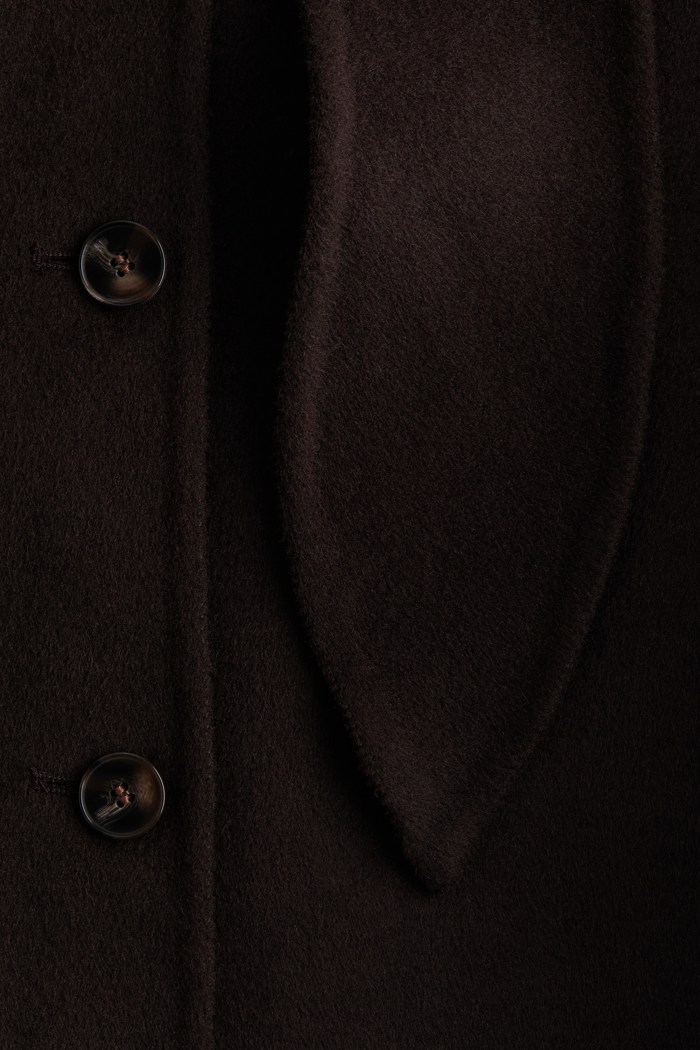 Handmade wool-blend jacket