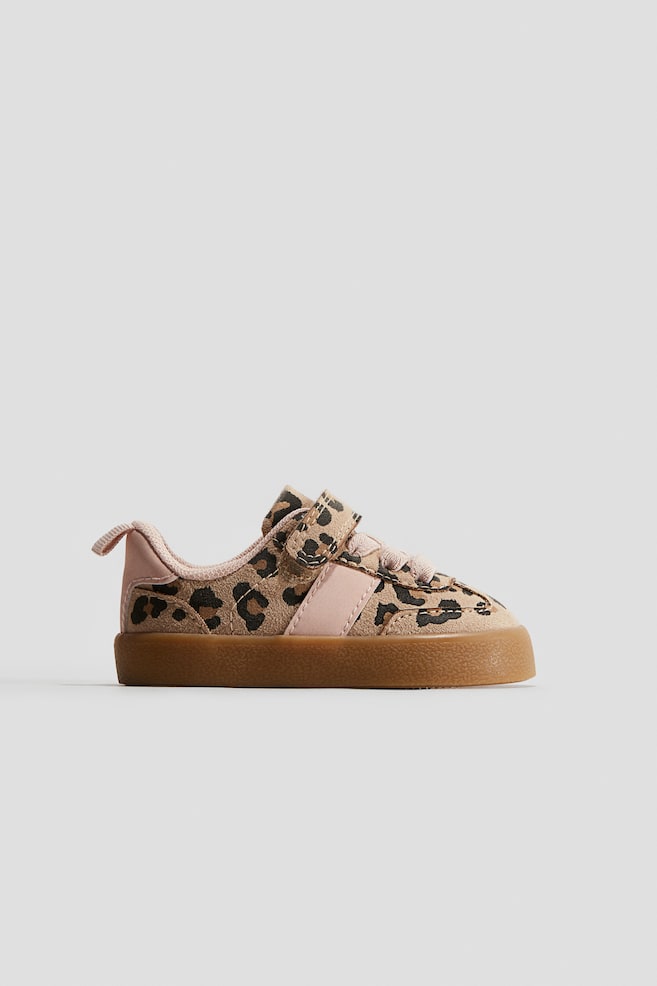 Sneaker - Beige/Leopardenprint/Cremefarben/Schwarz/Hellrosa/Mattgrün/Weiß/Rosa/Beige - 1