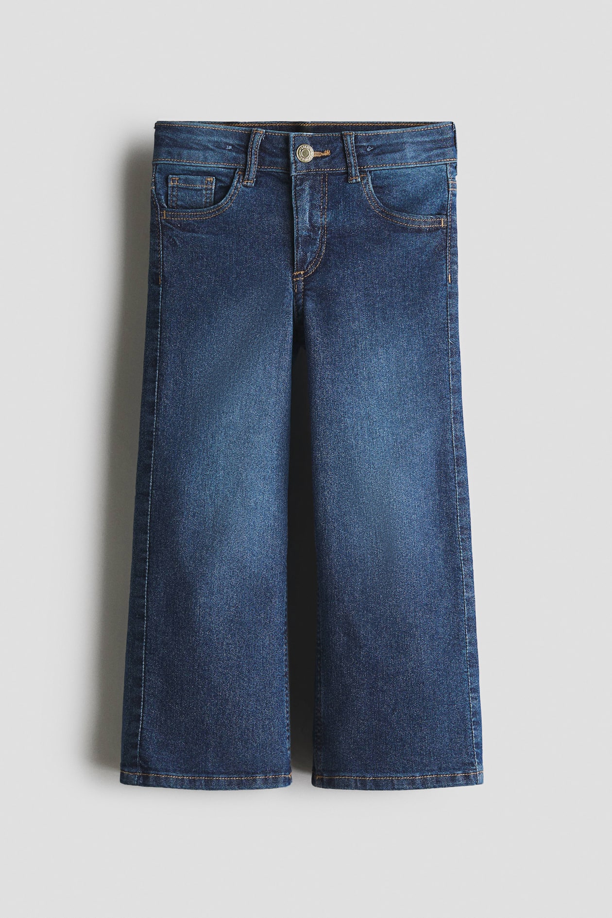 Mexico Hm Superstretch Wide Leg Jeans - Azul denim oscuro - Kids | H&M MX