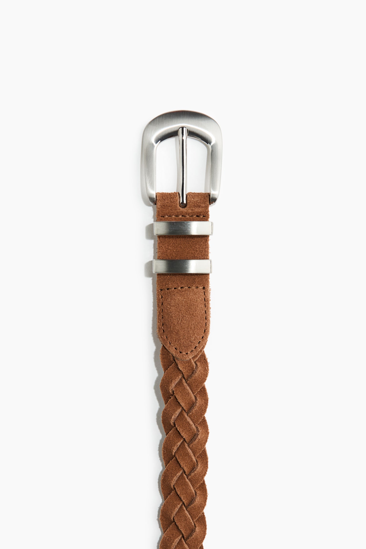 Braided leather belt - 2