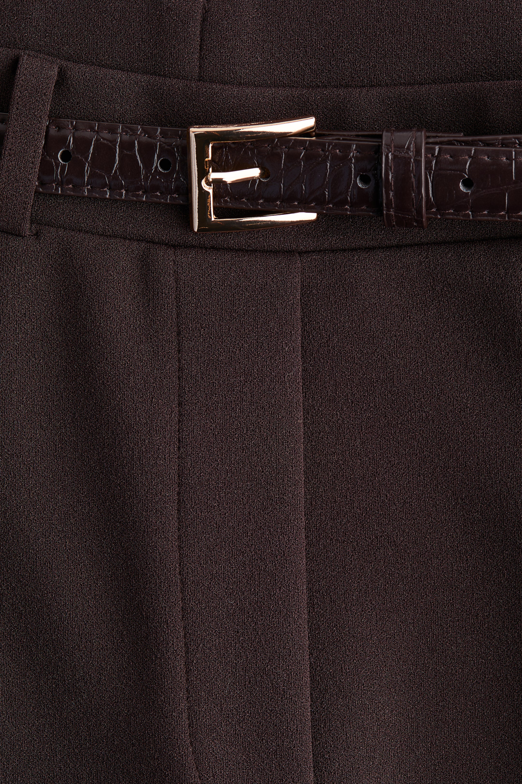 Pantalon droit avec ceinture