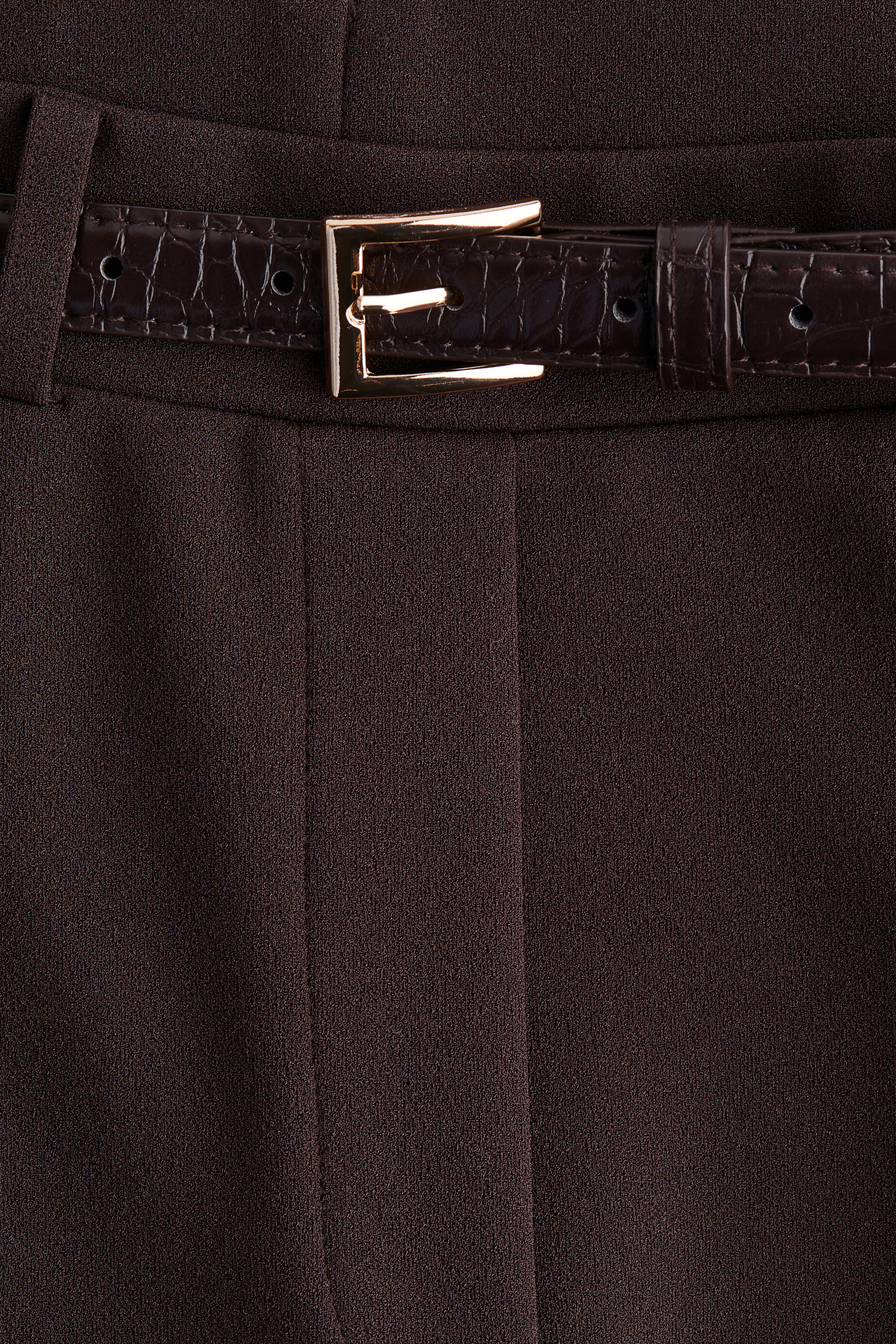 Pantalon droit avec ceinture