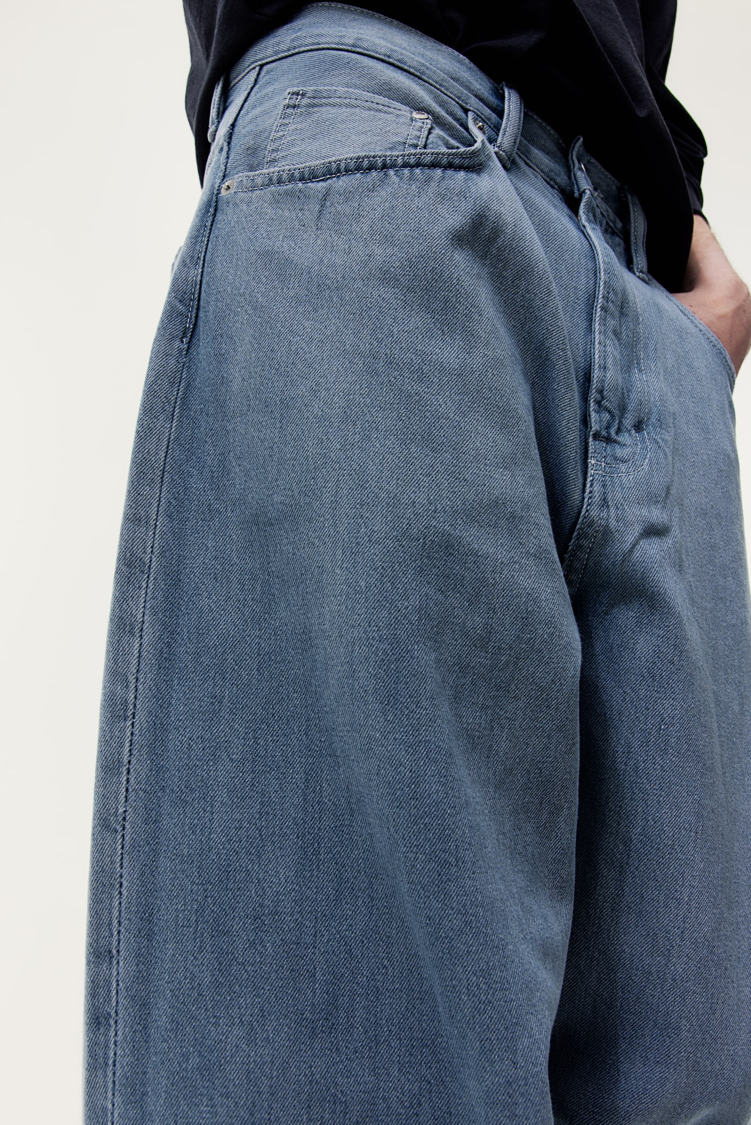 Baggy Jeans - Denim blue/Light denim blue/Dark denim grey/Light grey/Light grey denim - 3