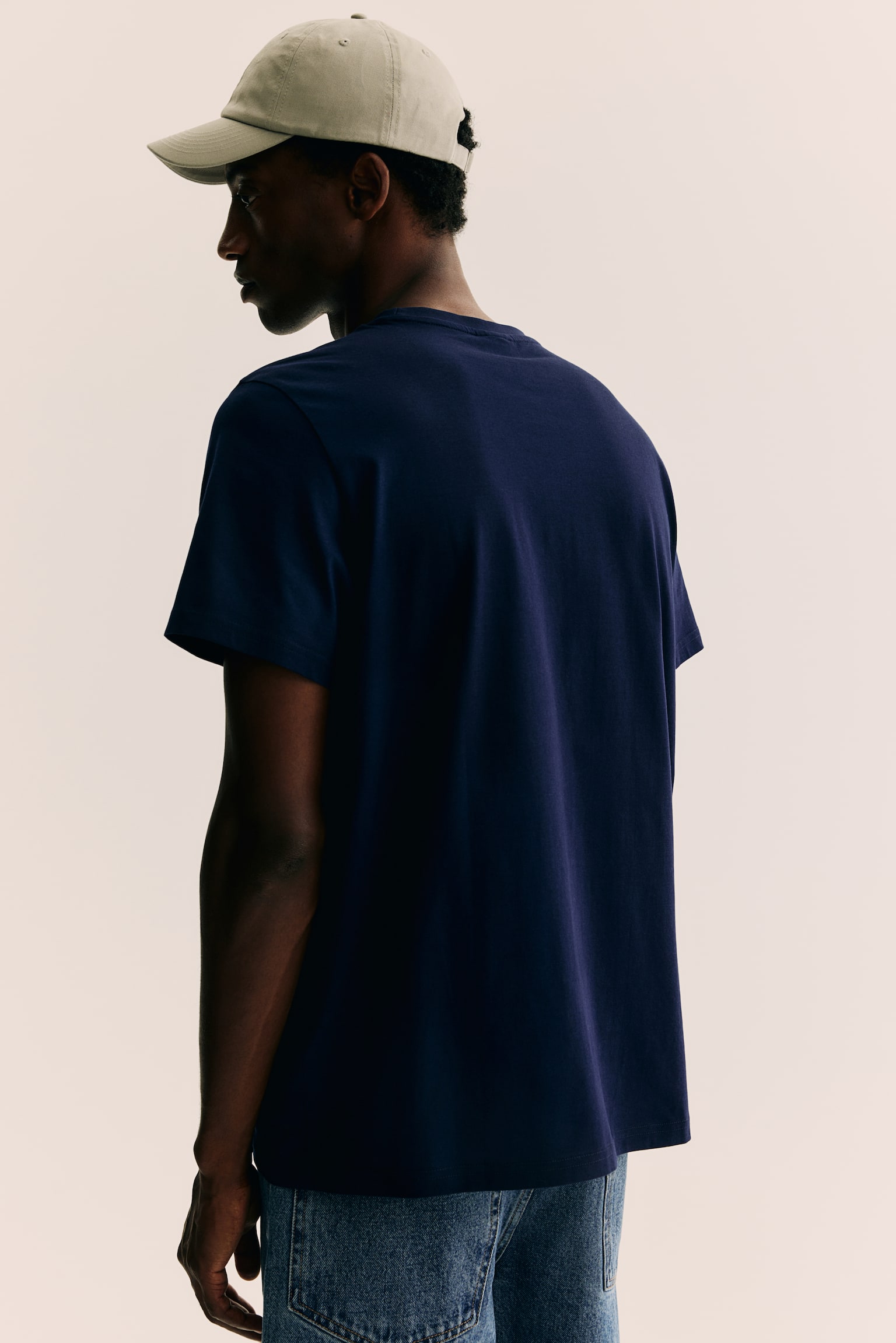 Regular Fit T-shirt - Dark blue/White/Black/Grey marl/Dark grey/Burgundy/Dark brown/Light green/Forest green/Light beige/Khaki green/Pink/Light grey/Dark grey/Khaki green - 4