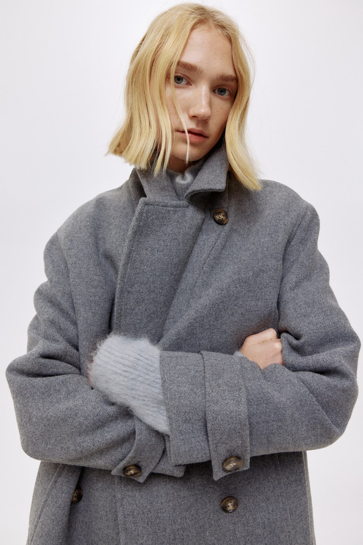 Double-Breasted Coat - image 5