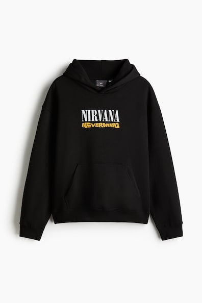 ルーズフィットスウェットパーカ