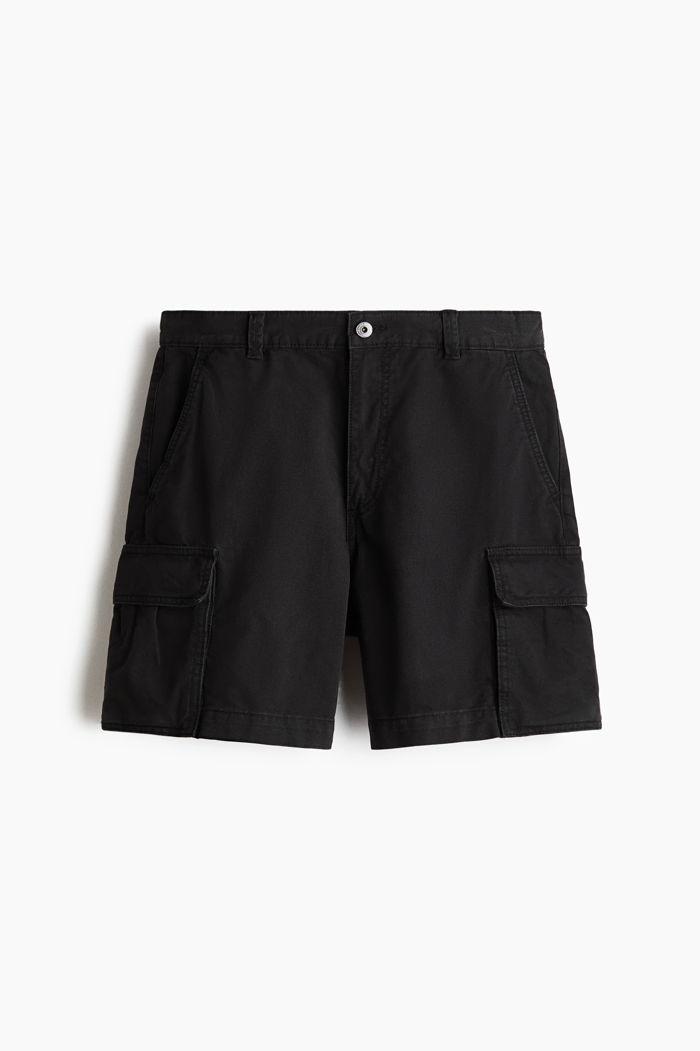 Relaxed Fit Cargo shorts - Black/White/Khaki green