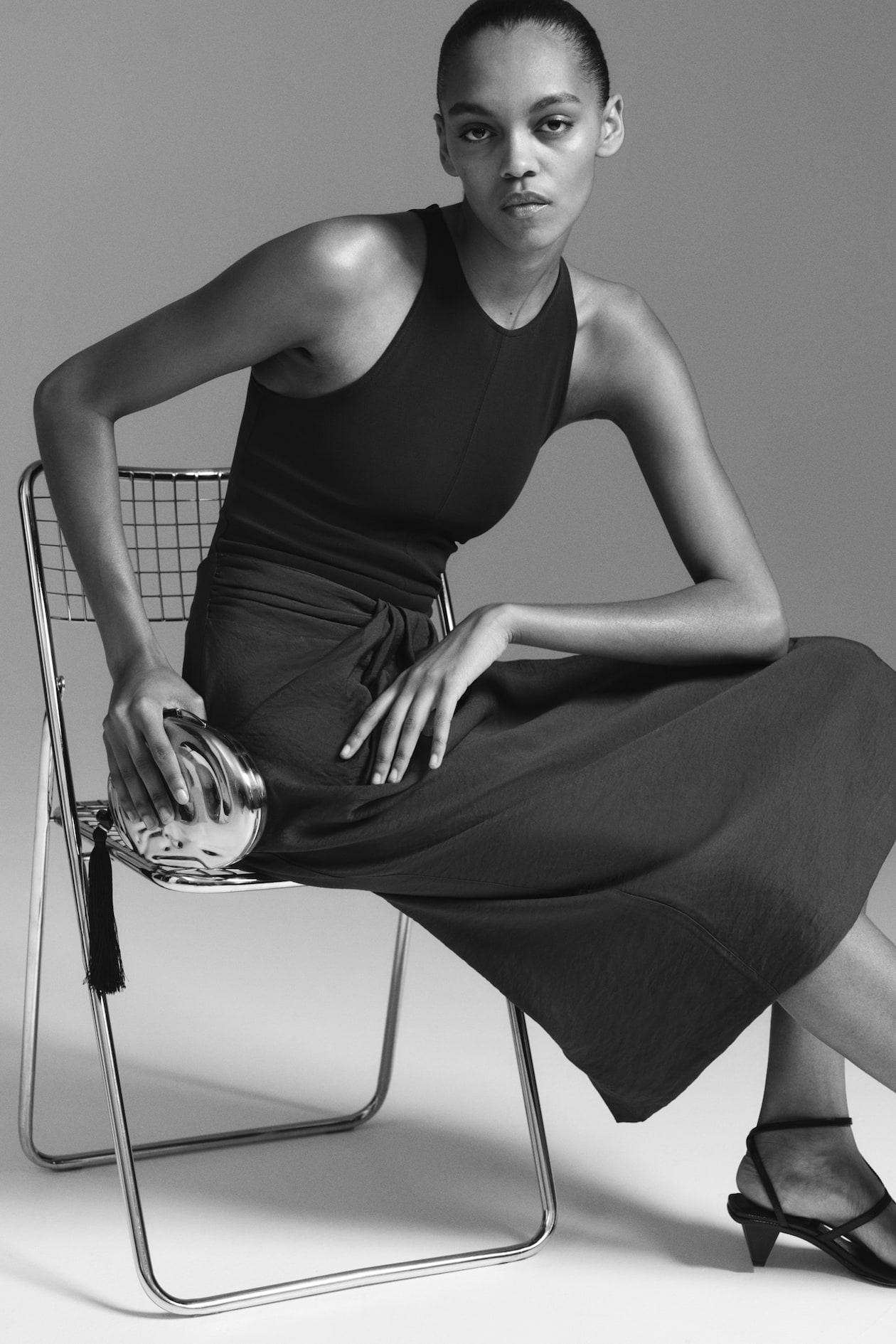 Twist-Detail Skirt - image 4