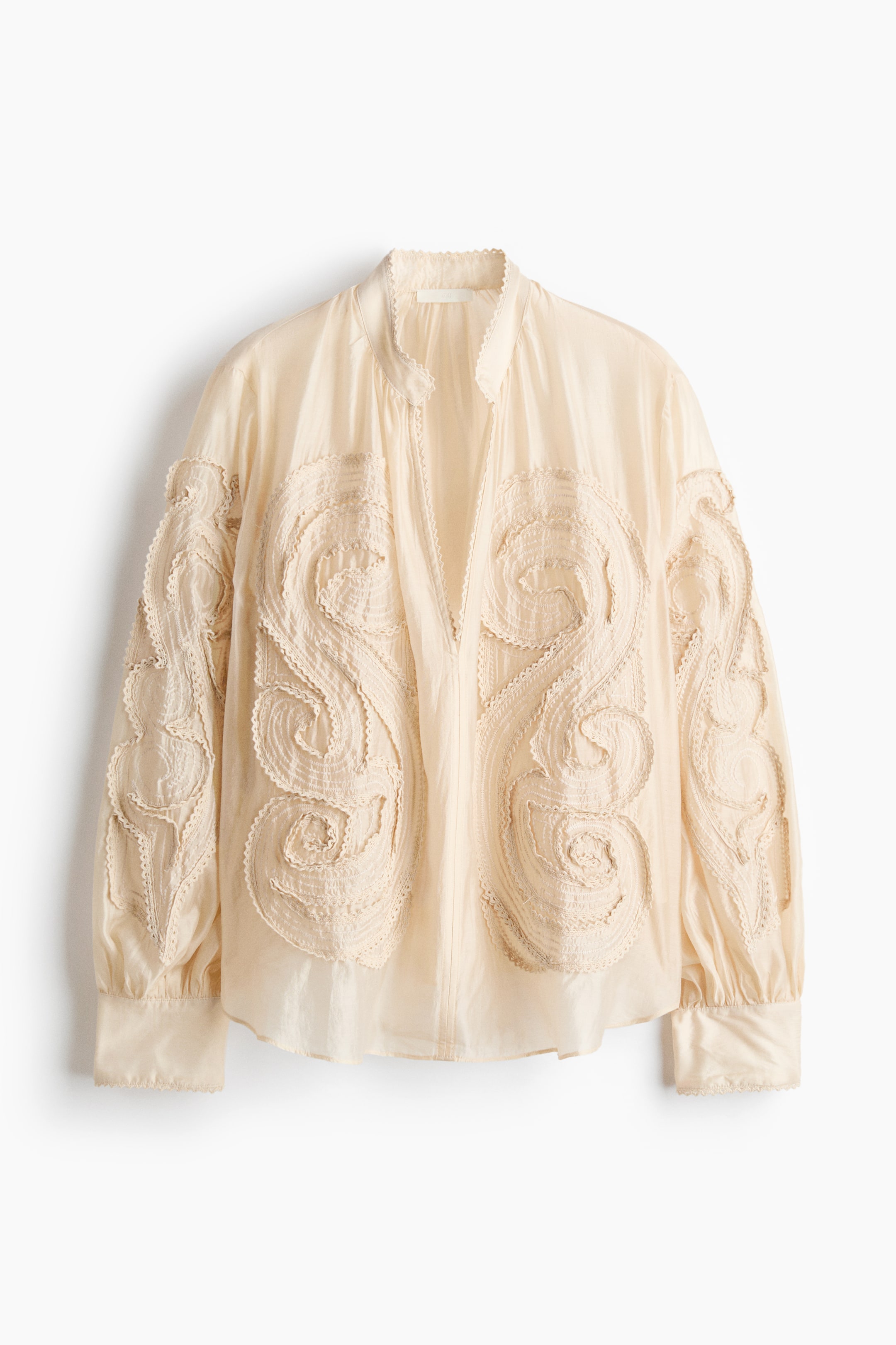 Blouse brodée