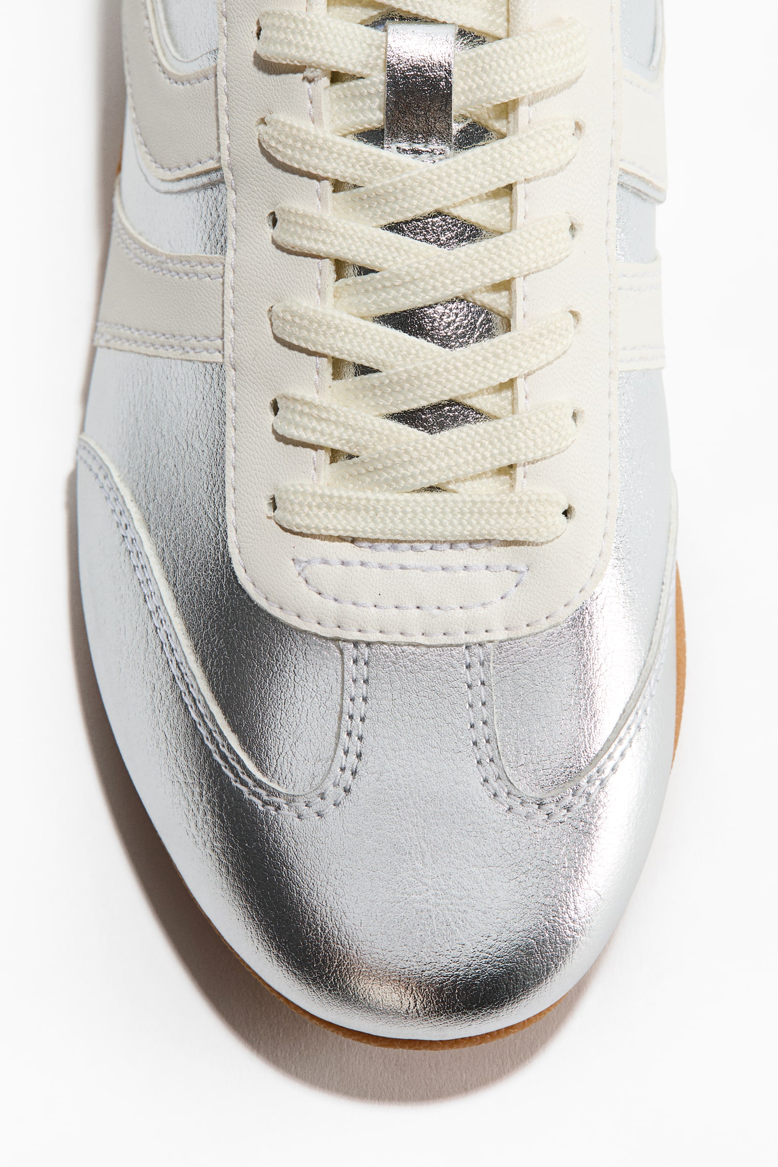 Trainers - Silver-coloured/White/Light beige/Beige - 3