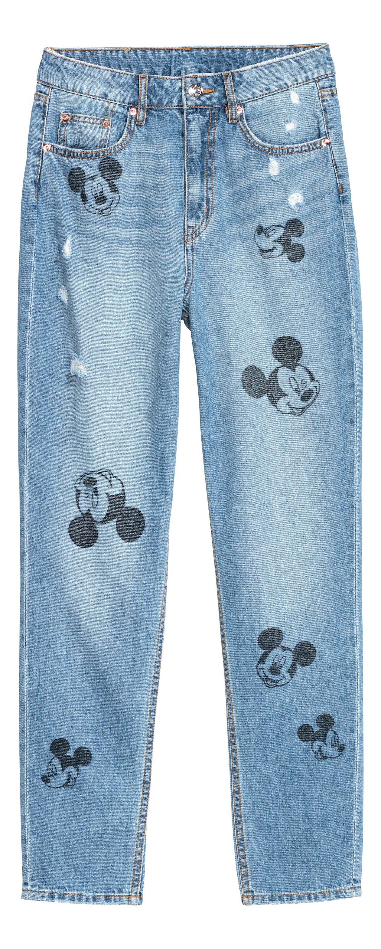 Printed Jeans H And M Mickey Jeans H&M Divided Toy Story Print