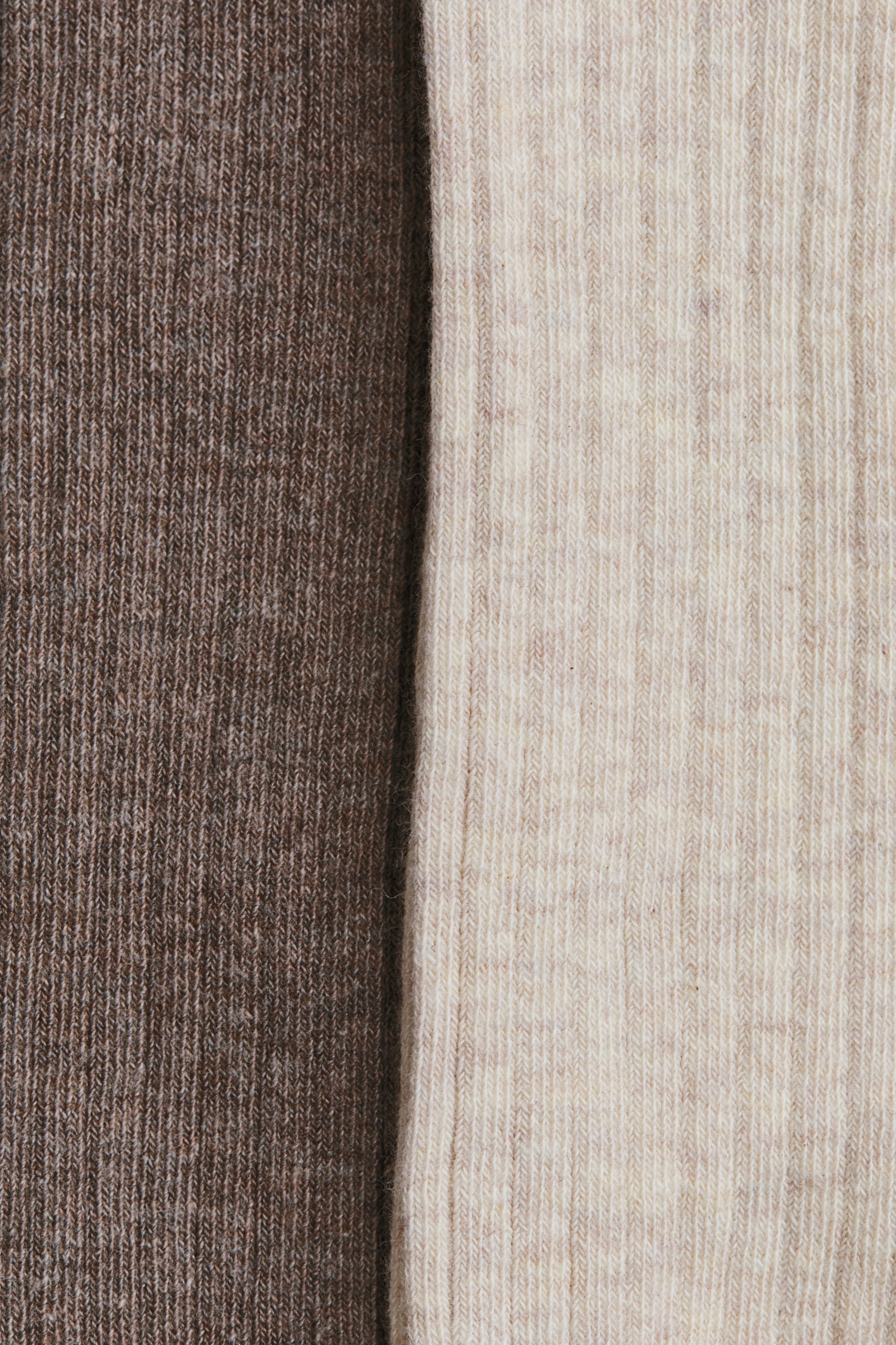 2-Pack Rib-Knit Tights