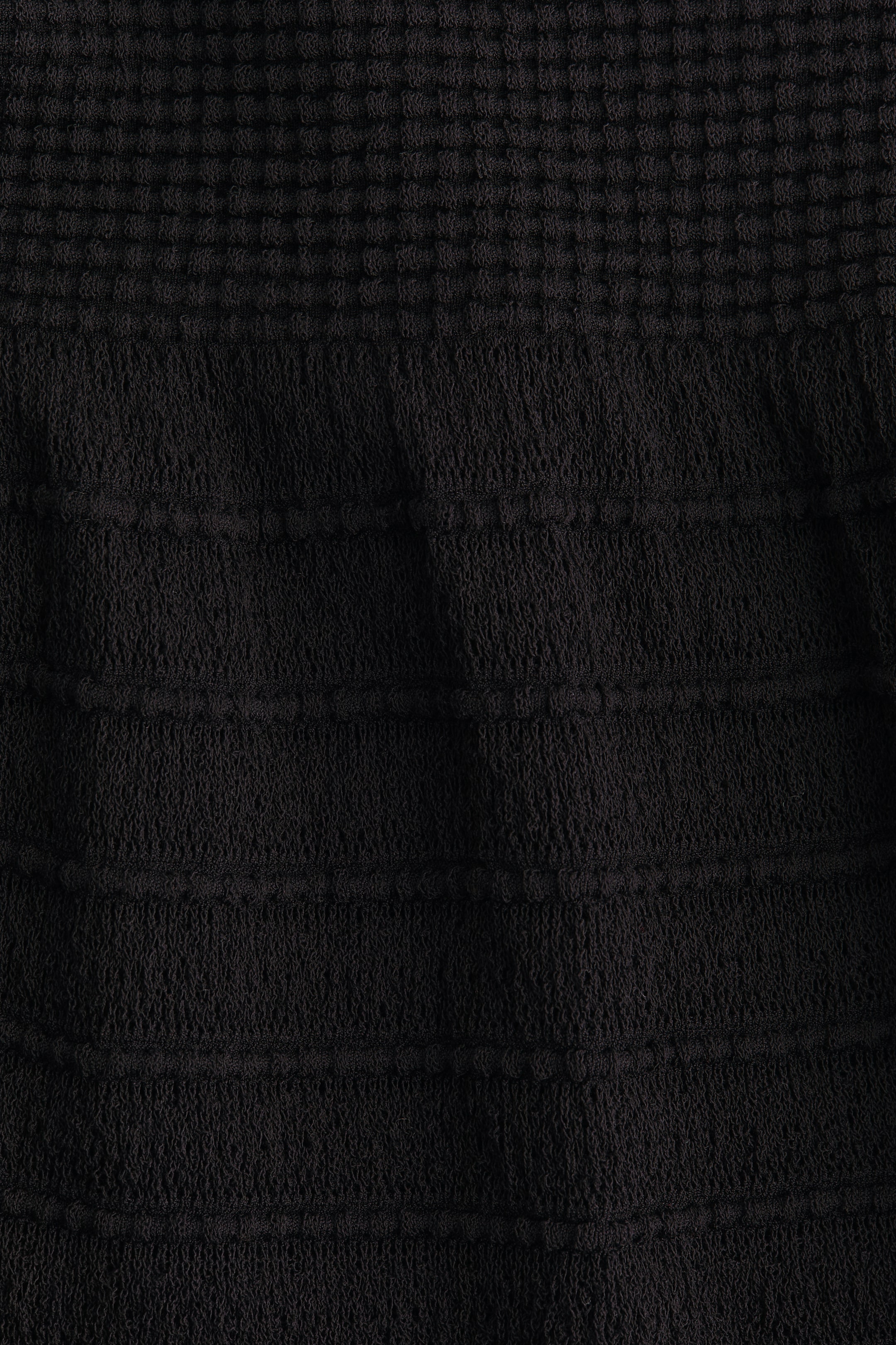 Jupe en tricot texturé
