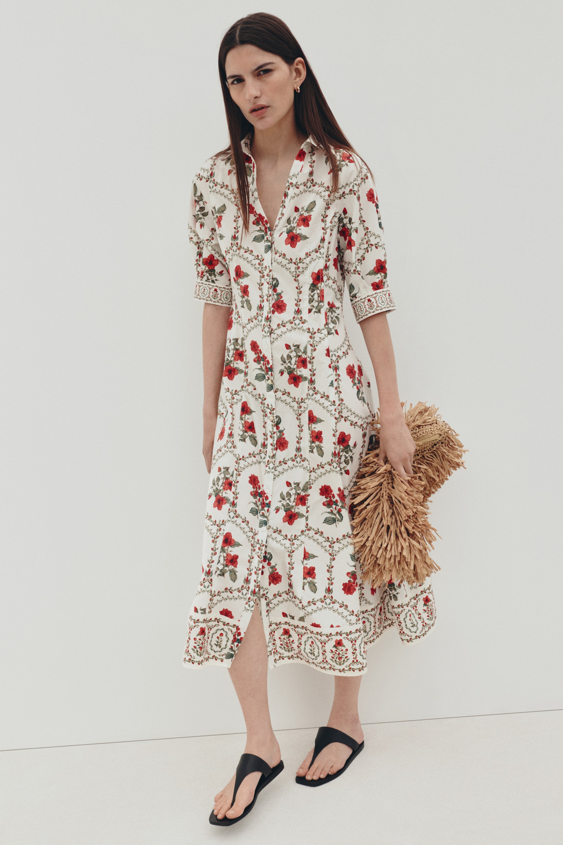 Poplin Shirt Dress