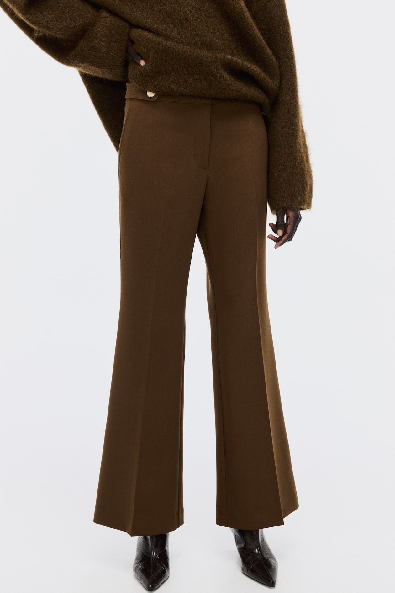 Flared Dress Pants - image 2