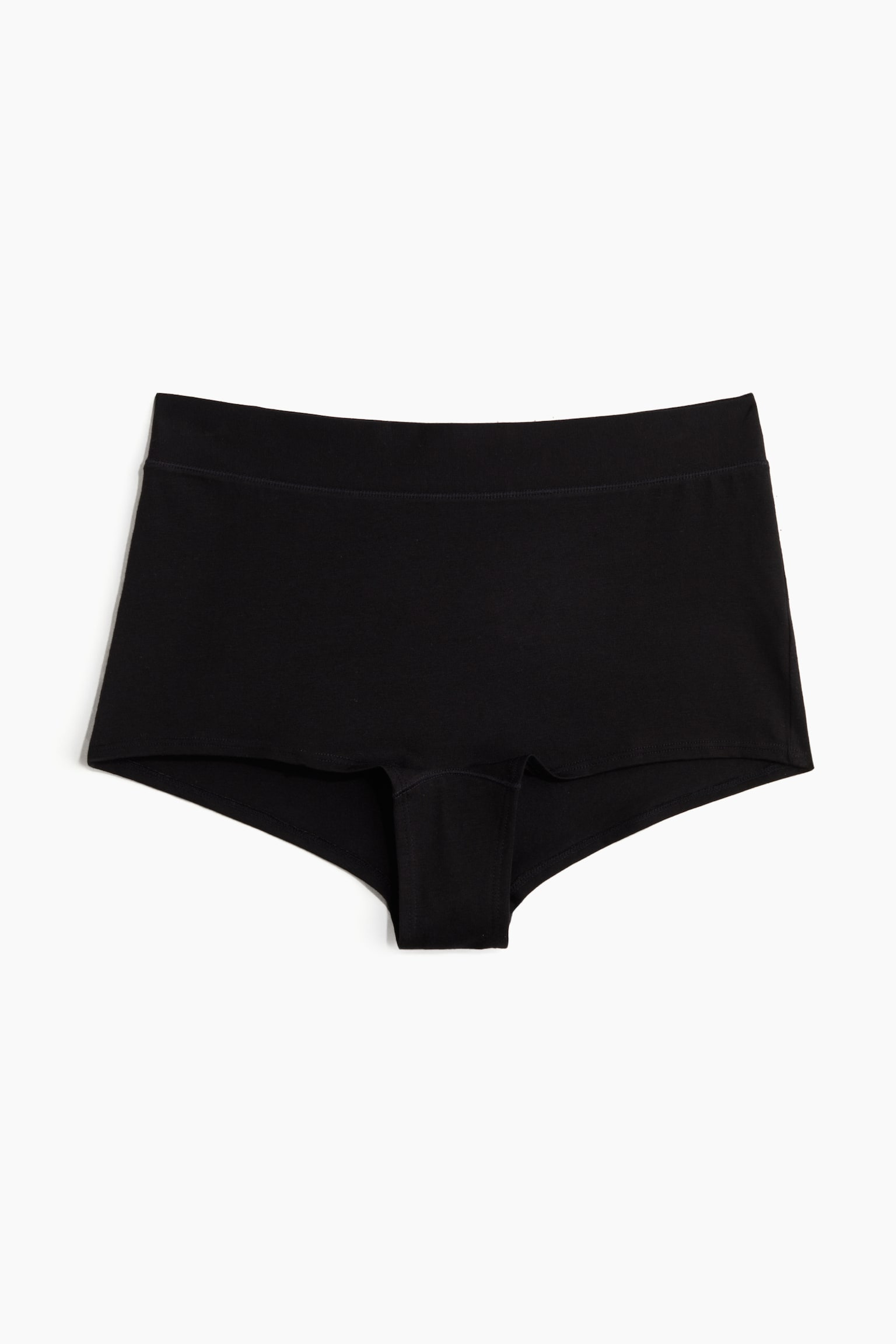 Bộ 3 quần lót shortie vải cotton - Màu đen - 6