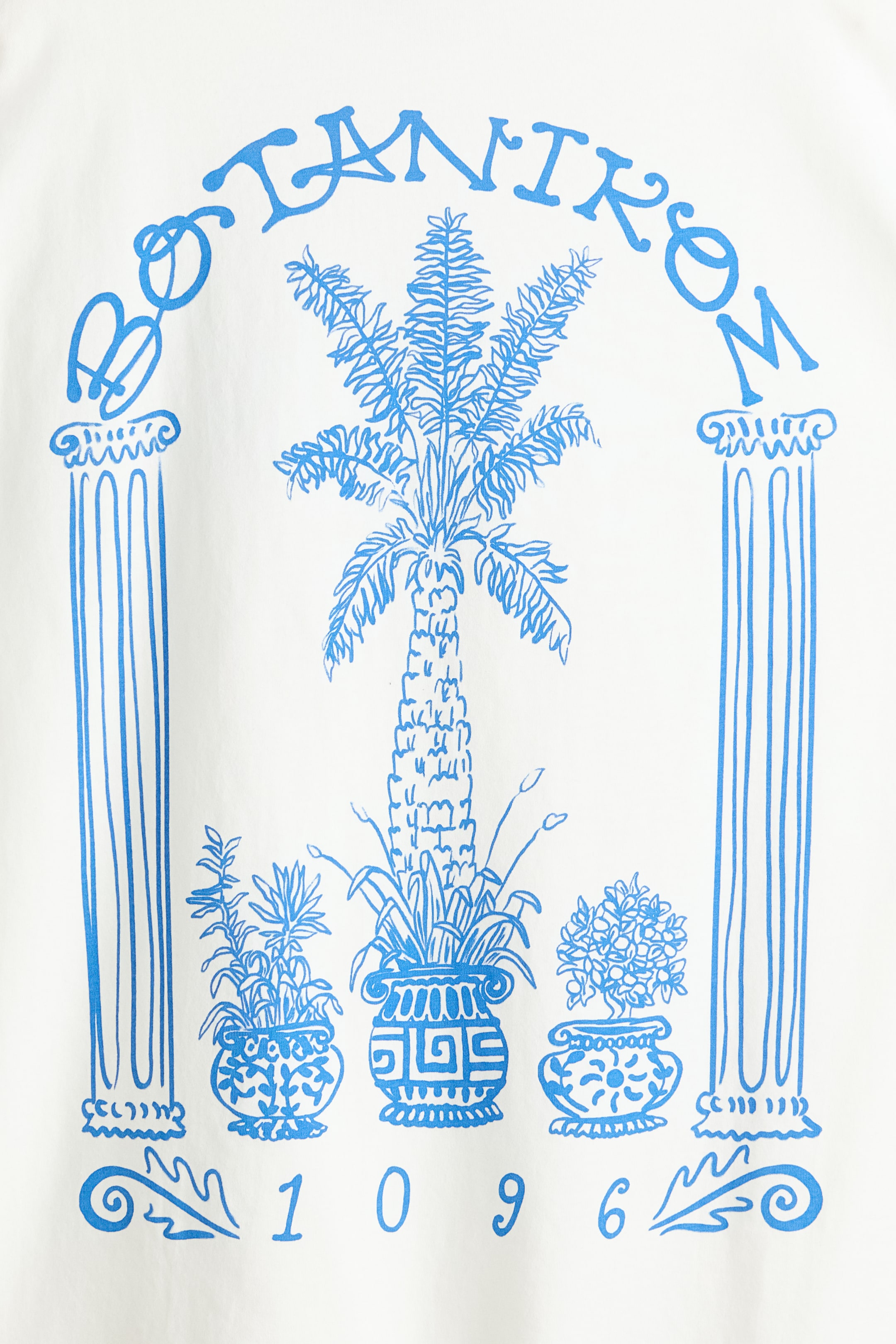 Oversized T-Shirt with Printed Motif