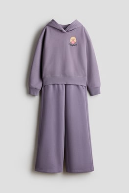 2-delat sweatshirtset med motiv