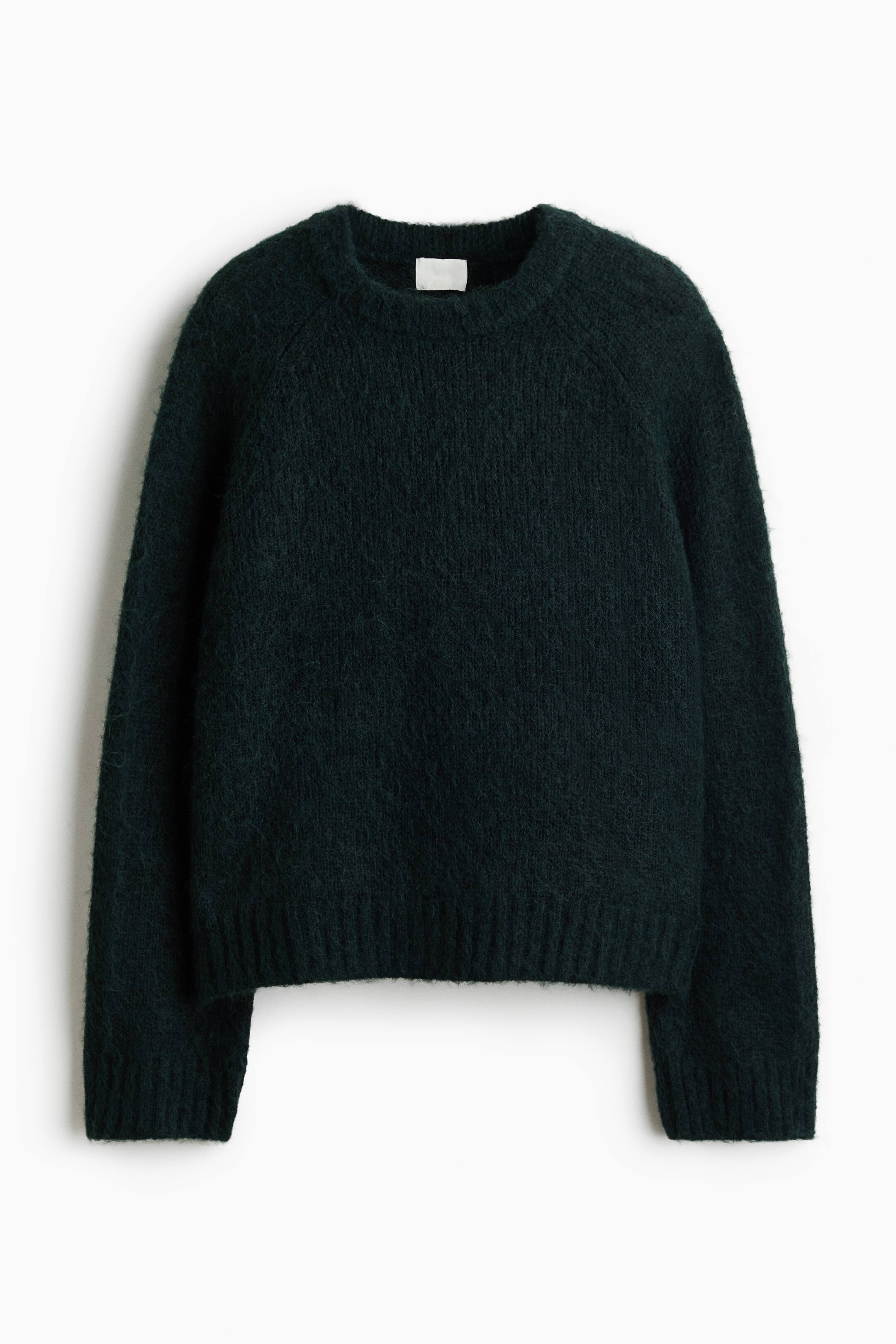 View larger image: Oversized jumper - Dark green - Ladies | H&M 1