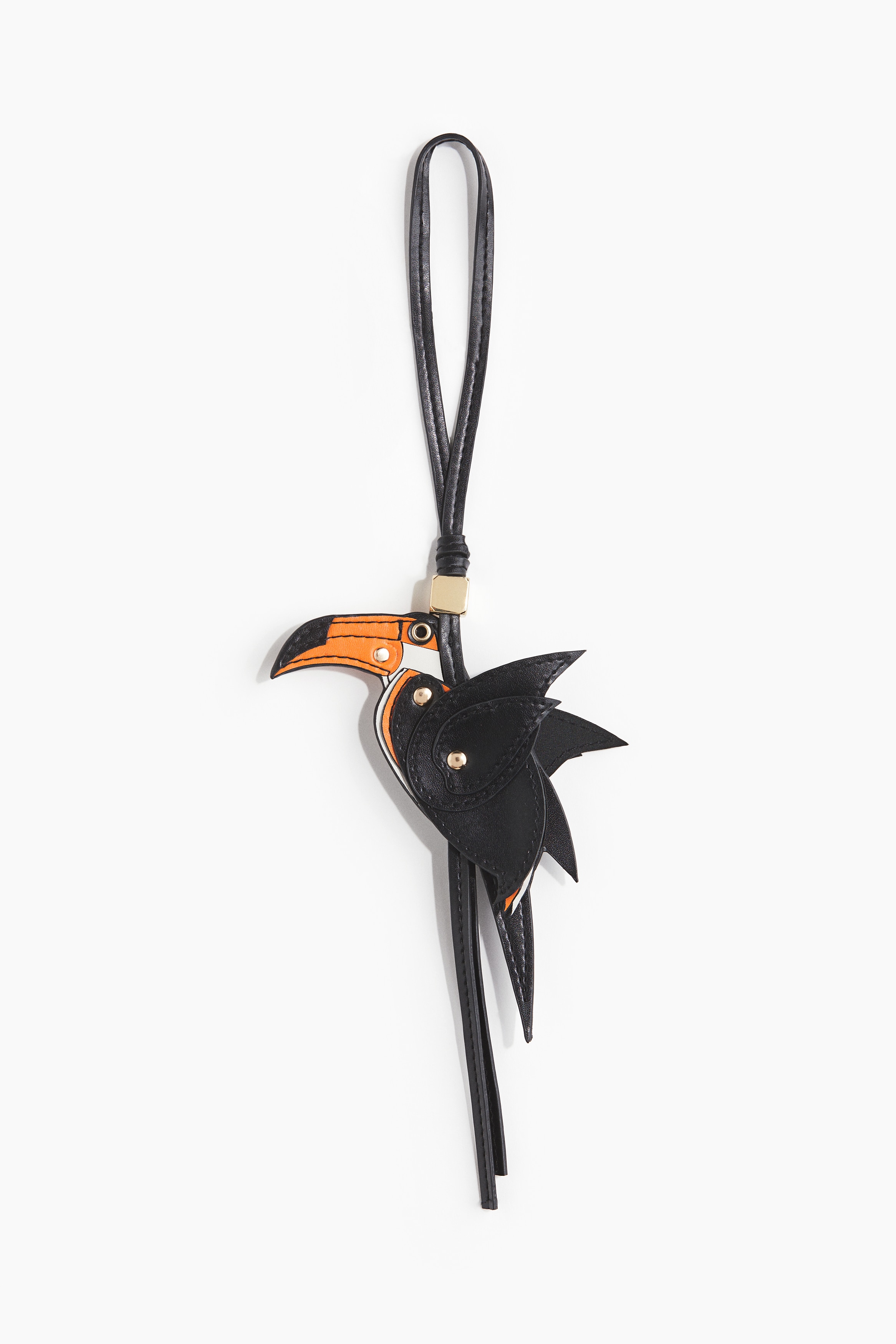 Toucan bag charm - 黑色