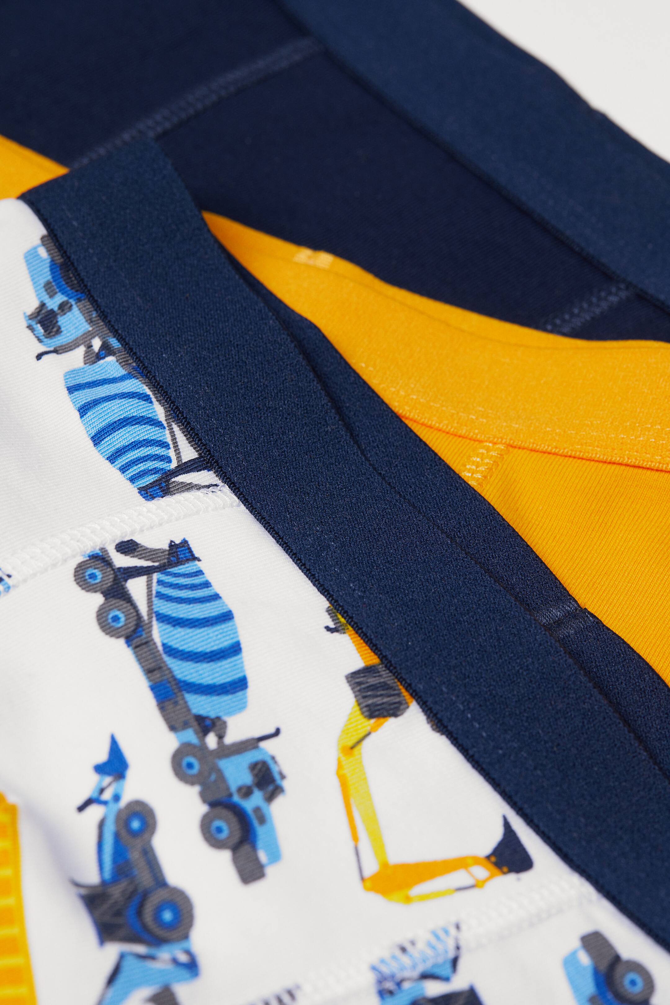 Größeres Bild ansehen: 3er-Pack Boxershorts - Gelb/Maschinen - Kids | H&M DE 2
