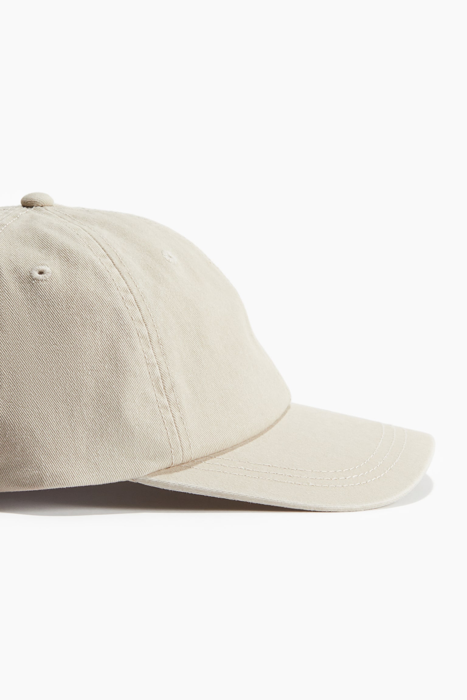 Cotton twill cap - Light beige/Black/Washed/Navy blue/Brown/Grey - 2