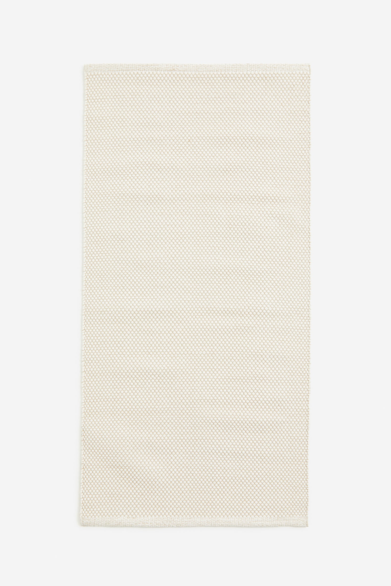 Cotton rug - White/Natural white/Beige