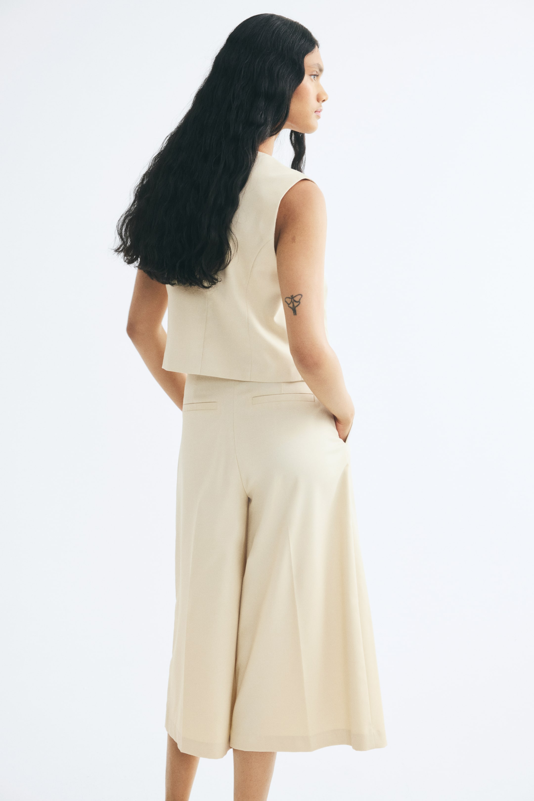 Wide-Leg Dressy Culottes