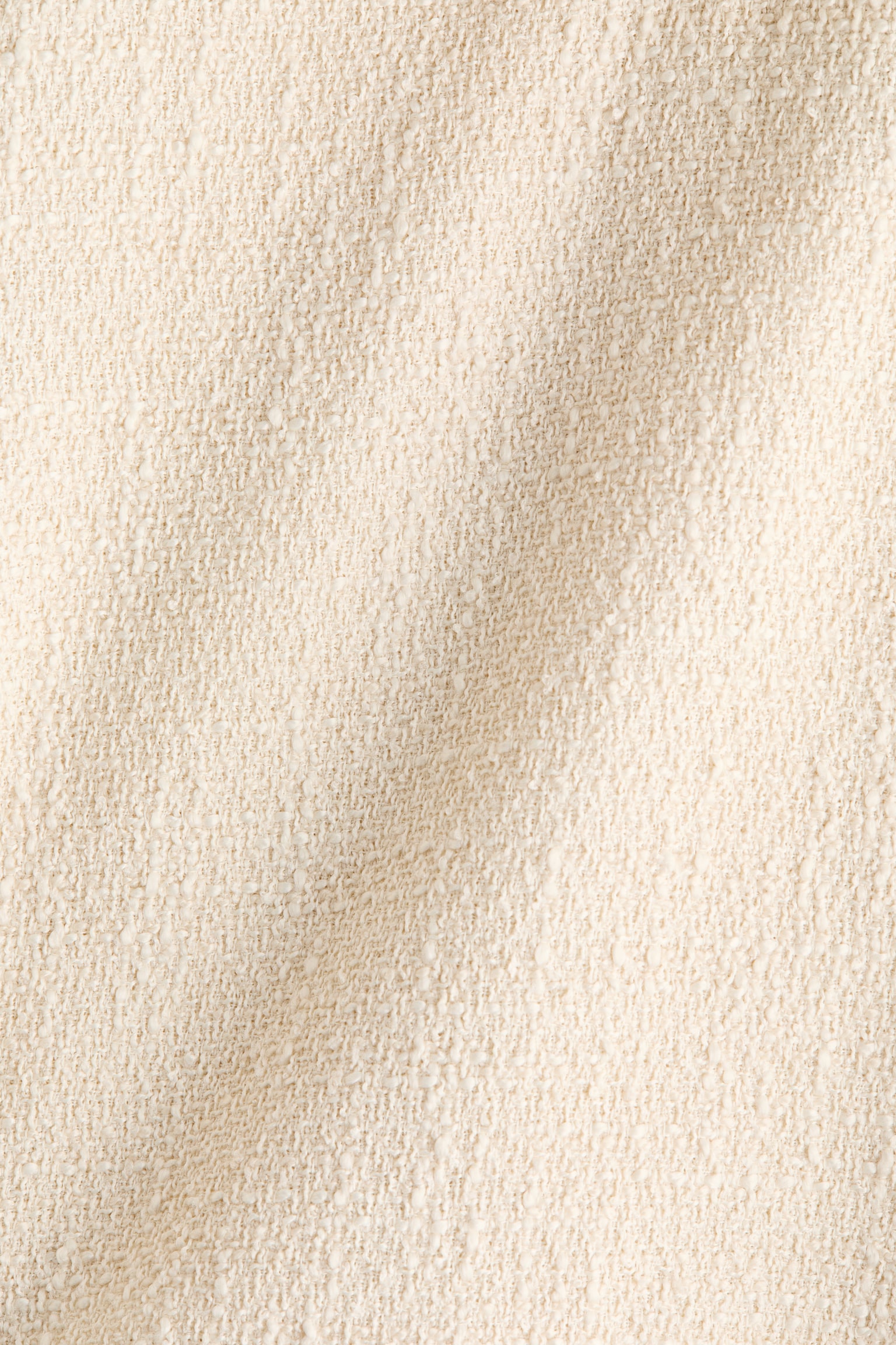 Vestido de bouclé - Beige claro/Azul marino - 6