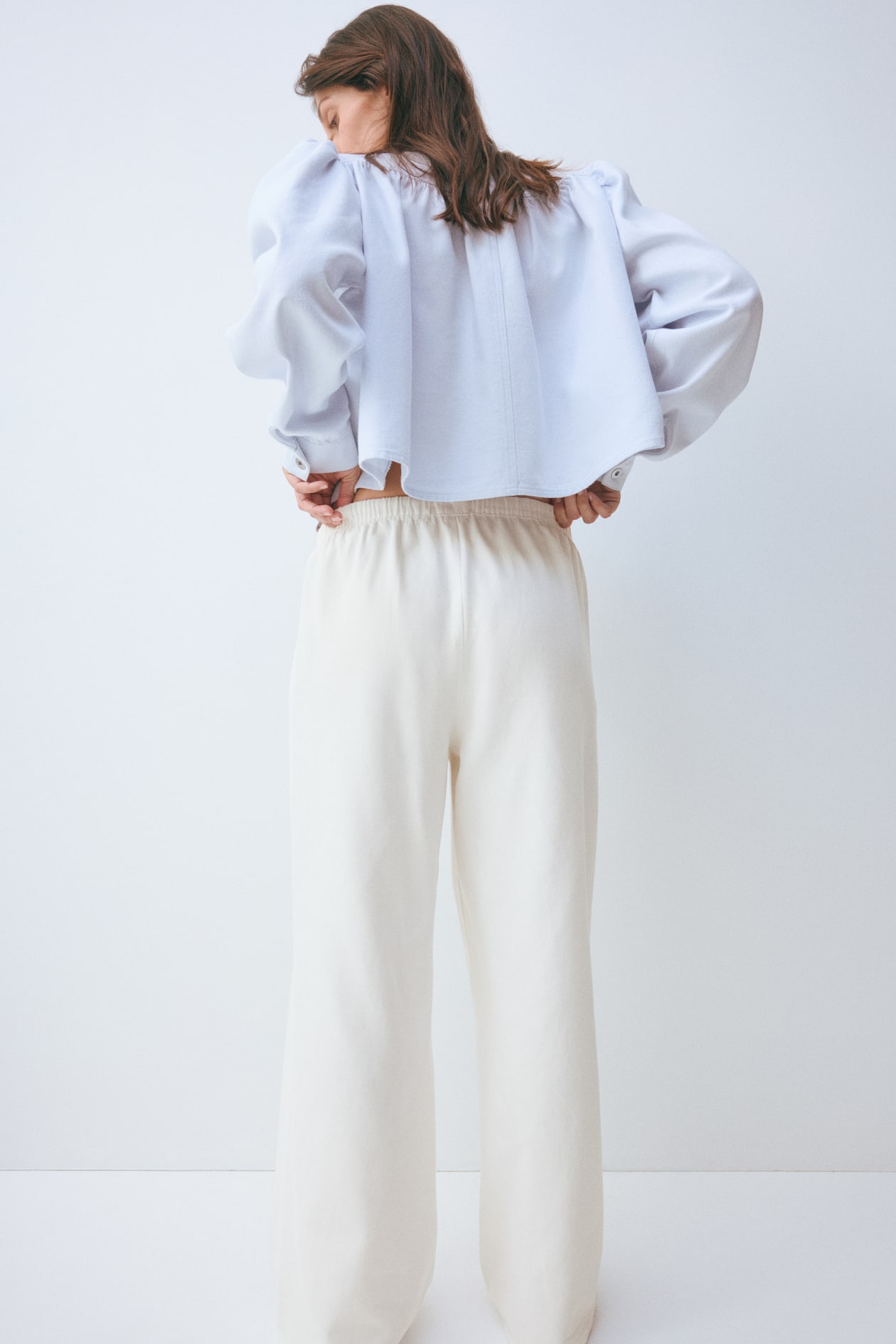MAMA Denim Drawstring Pants - image 3