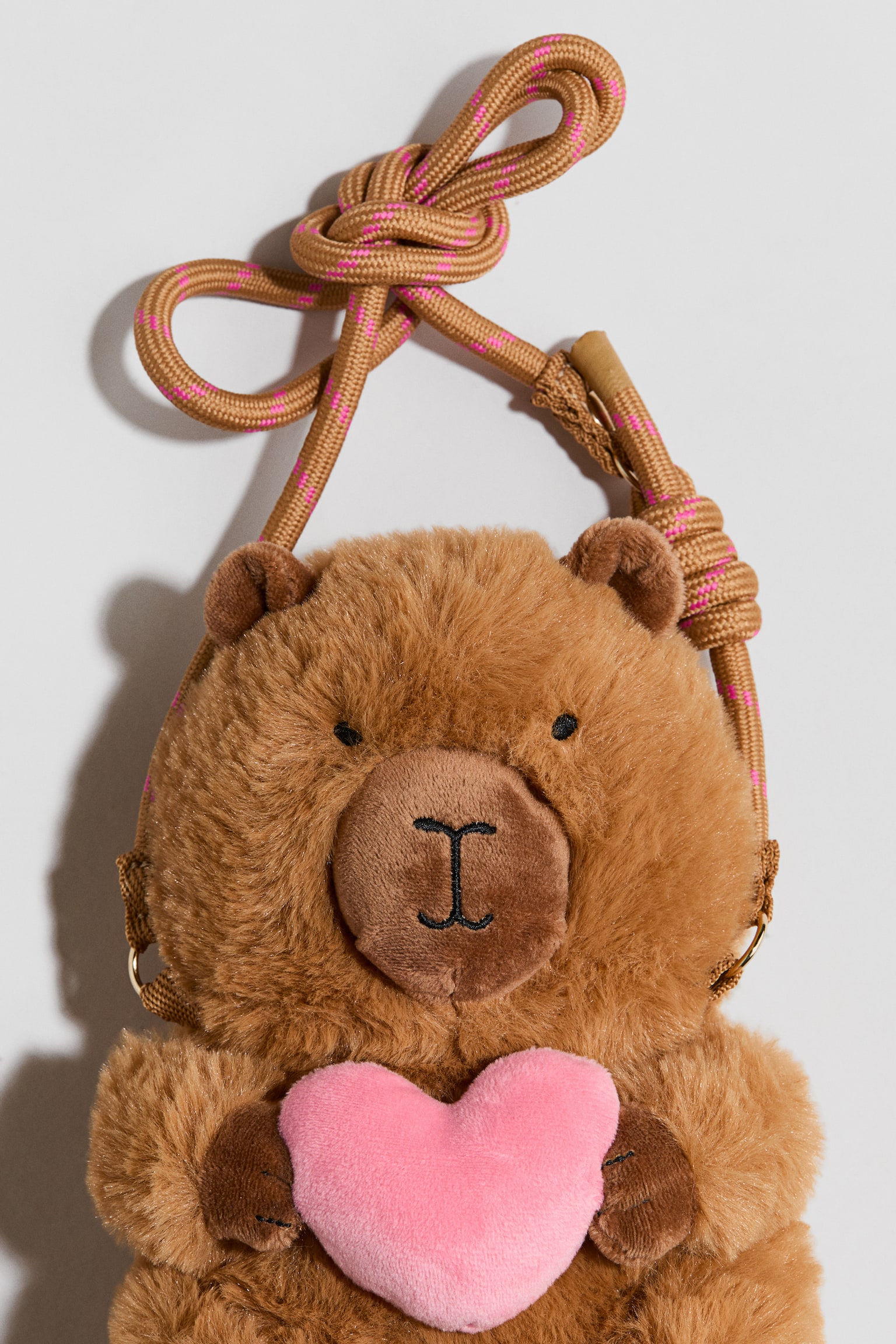 Детская сумка H&M Fluffy Crossbody, цвет: Коричневый — фото 4