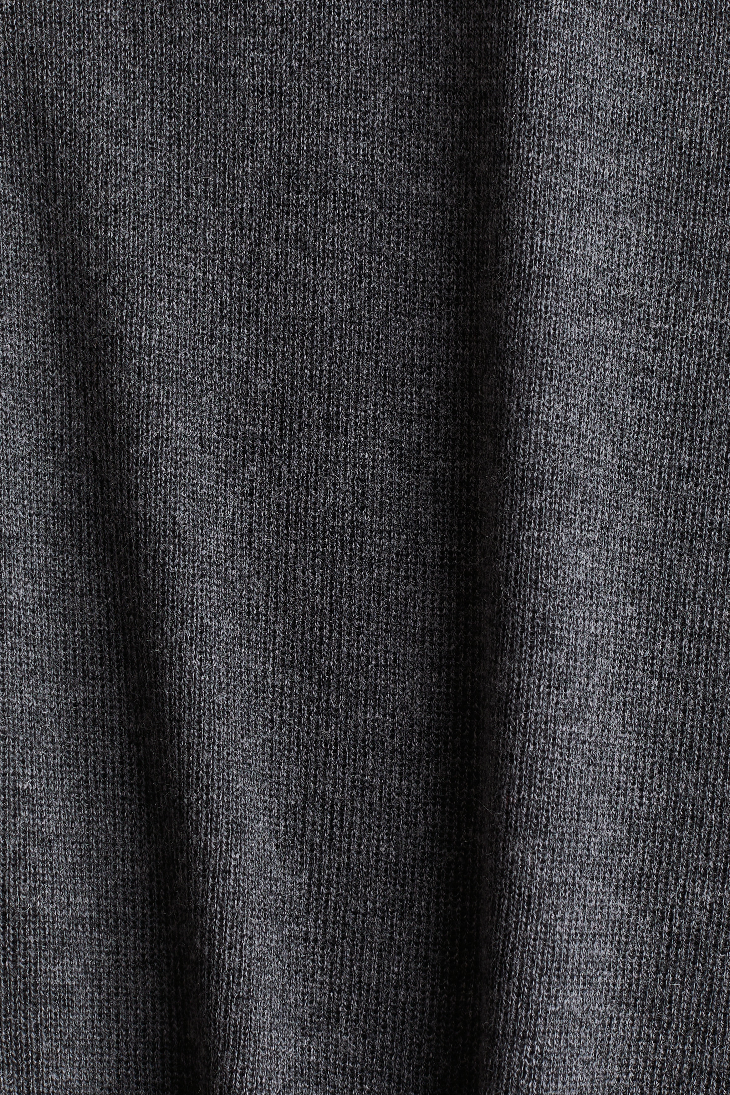 Fine-knit turtleneck top