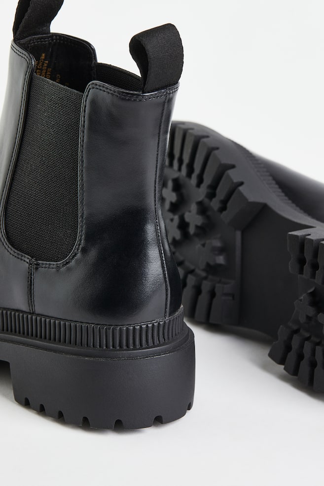 Chelsea boots - Black/Beige/Black/Black - 4