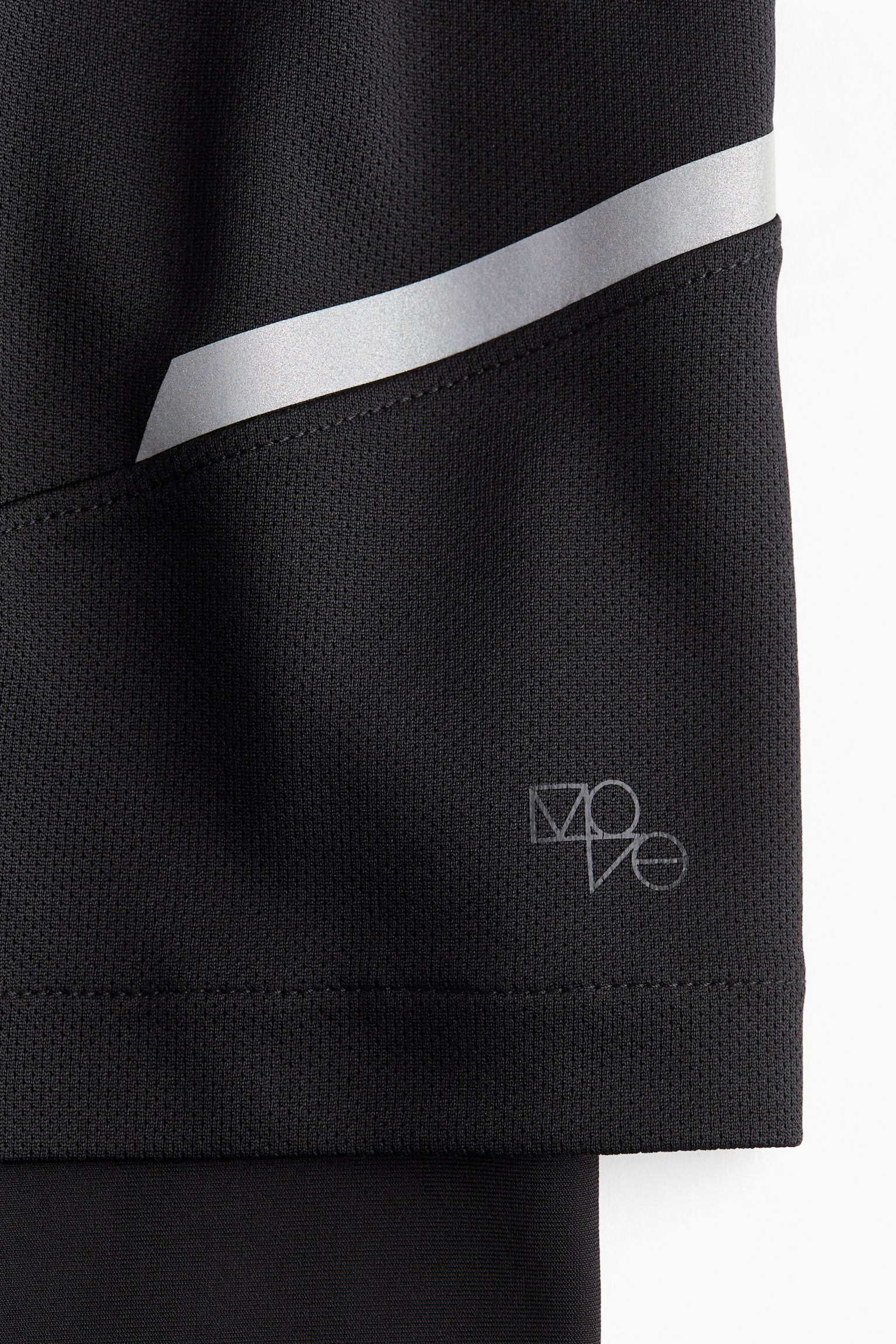 Double-layered sports shorts - Black - 6