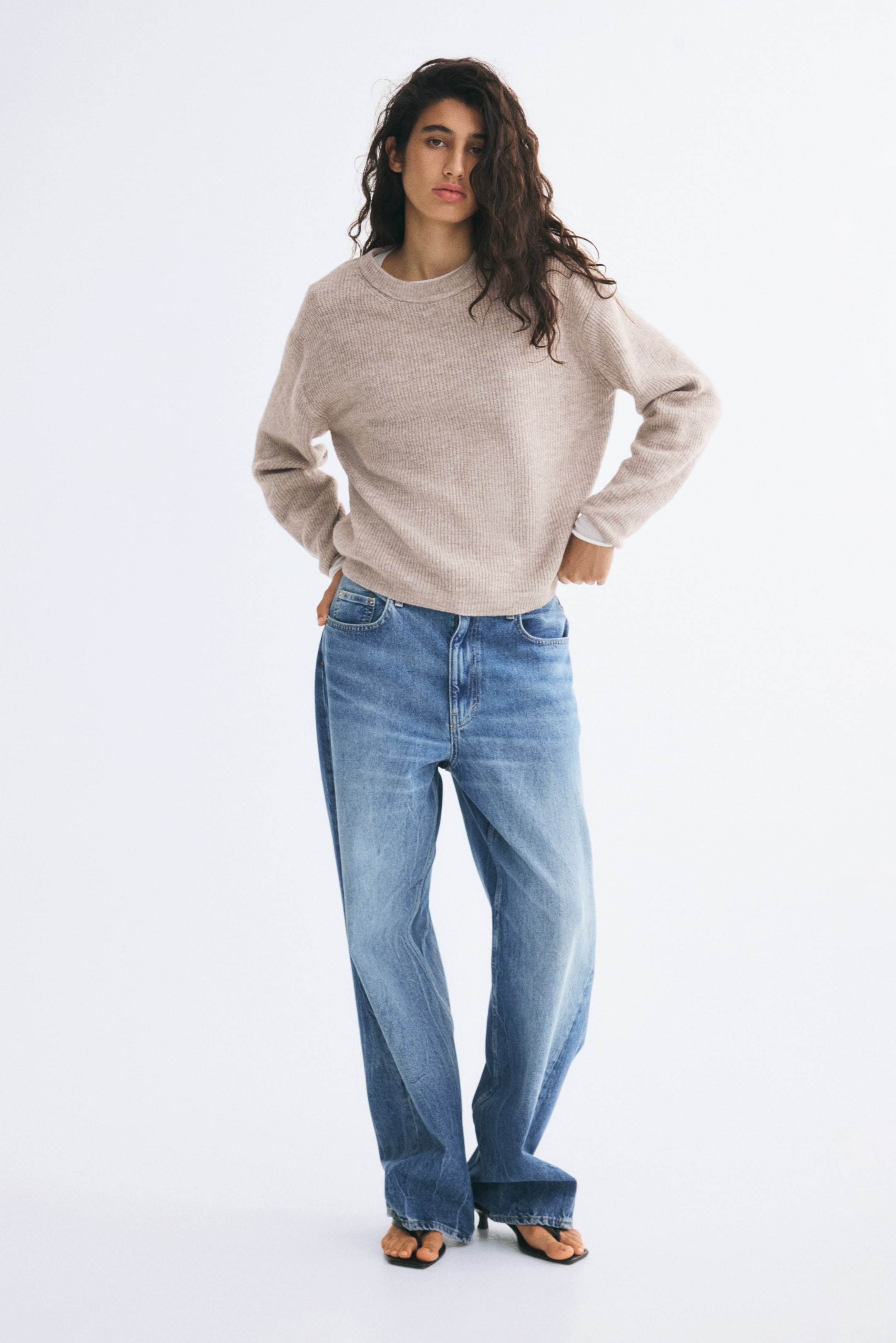 View larger image: Jumper - Light mole - Ladies | H&M 1